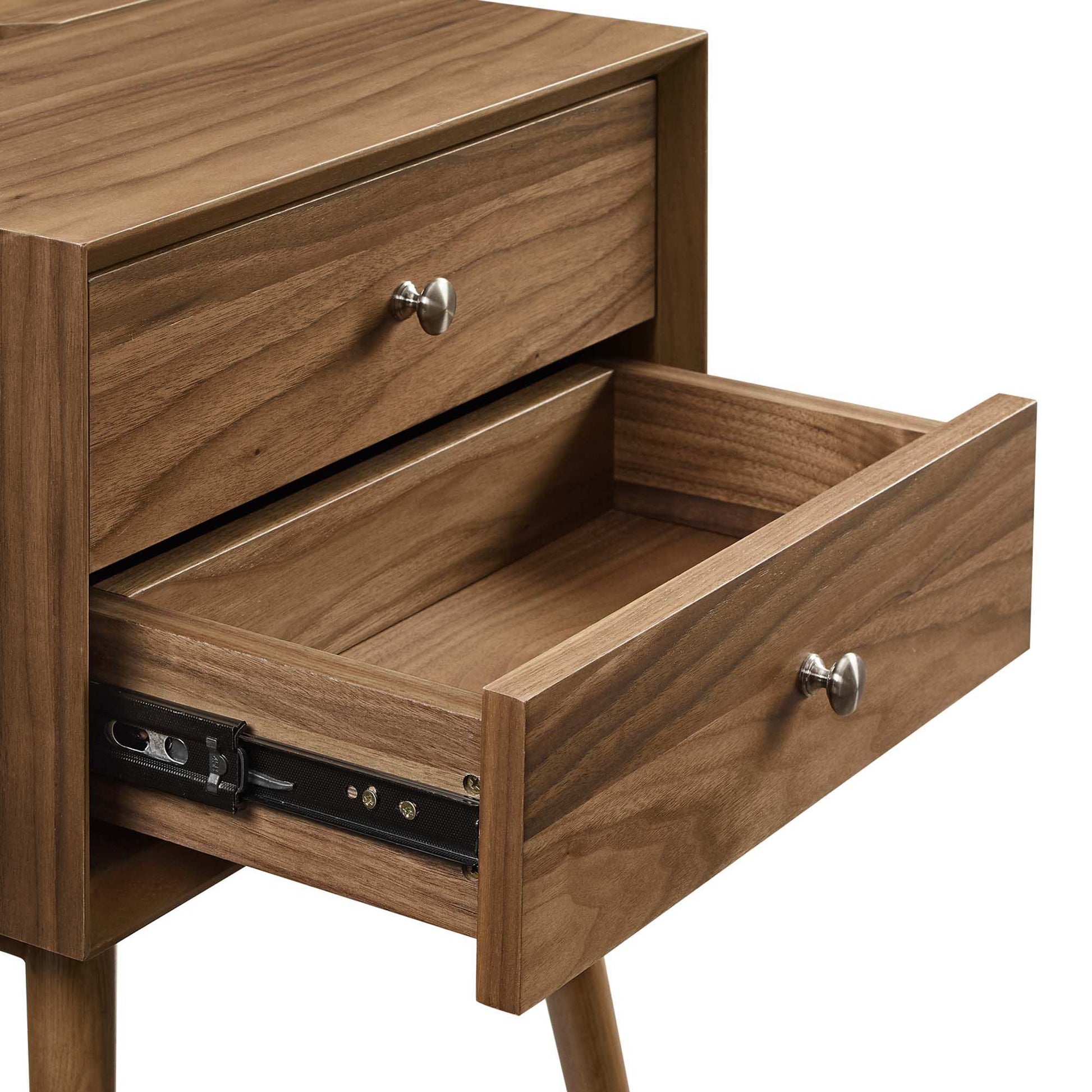 Ember Wood Nightstand With USB Ports by Modway - Best Buy Furniture