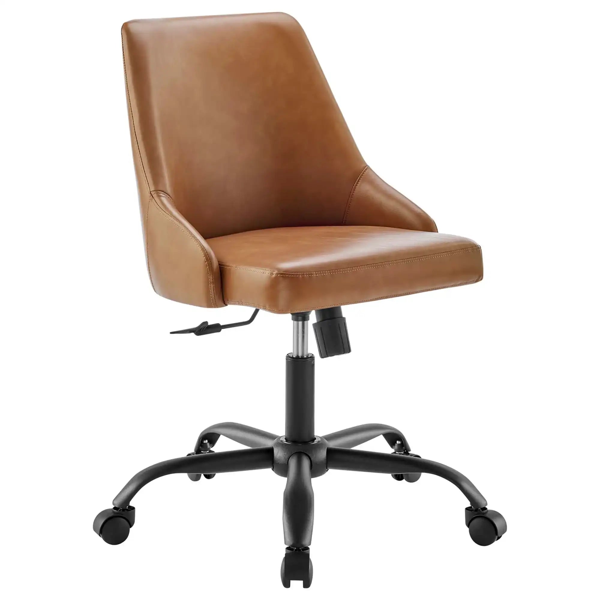 Designate Swivel Vegan Leather Office Chair by Modway - Best Buy Furniture