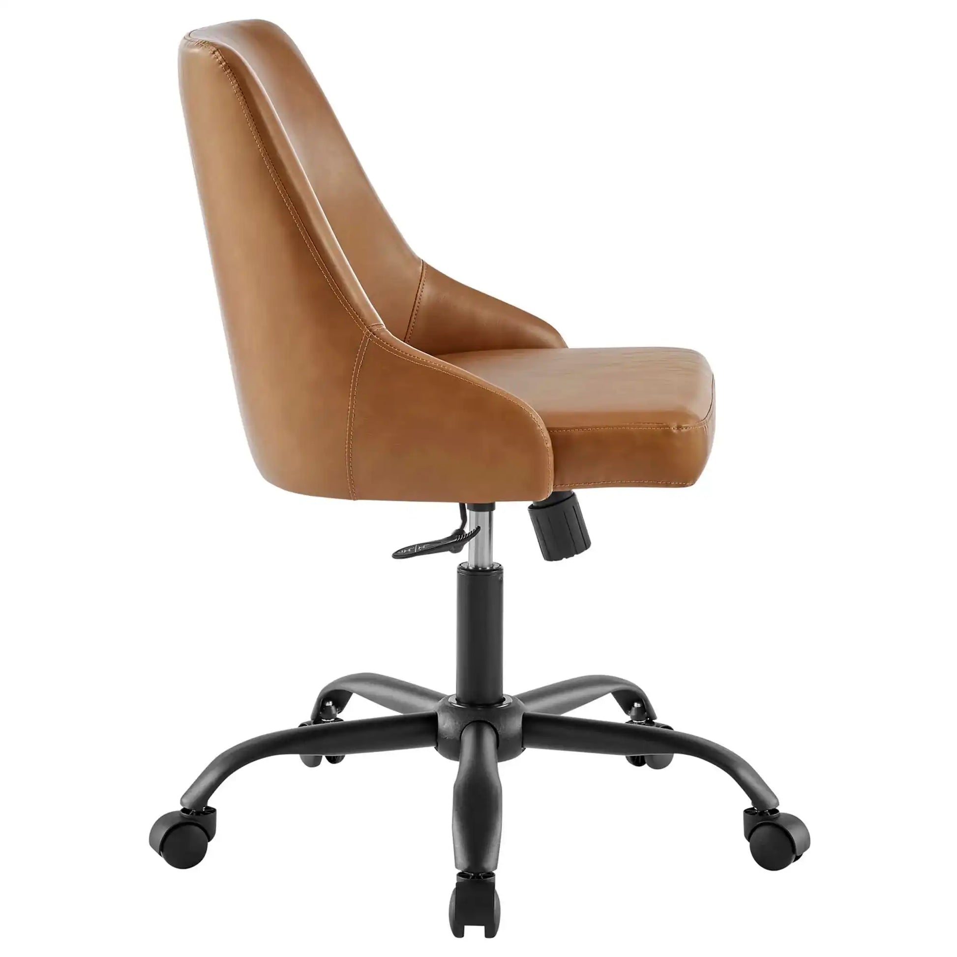 Designate Swivel Vegan Leather Office Chair by Modway - Best Buy Furniture
