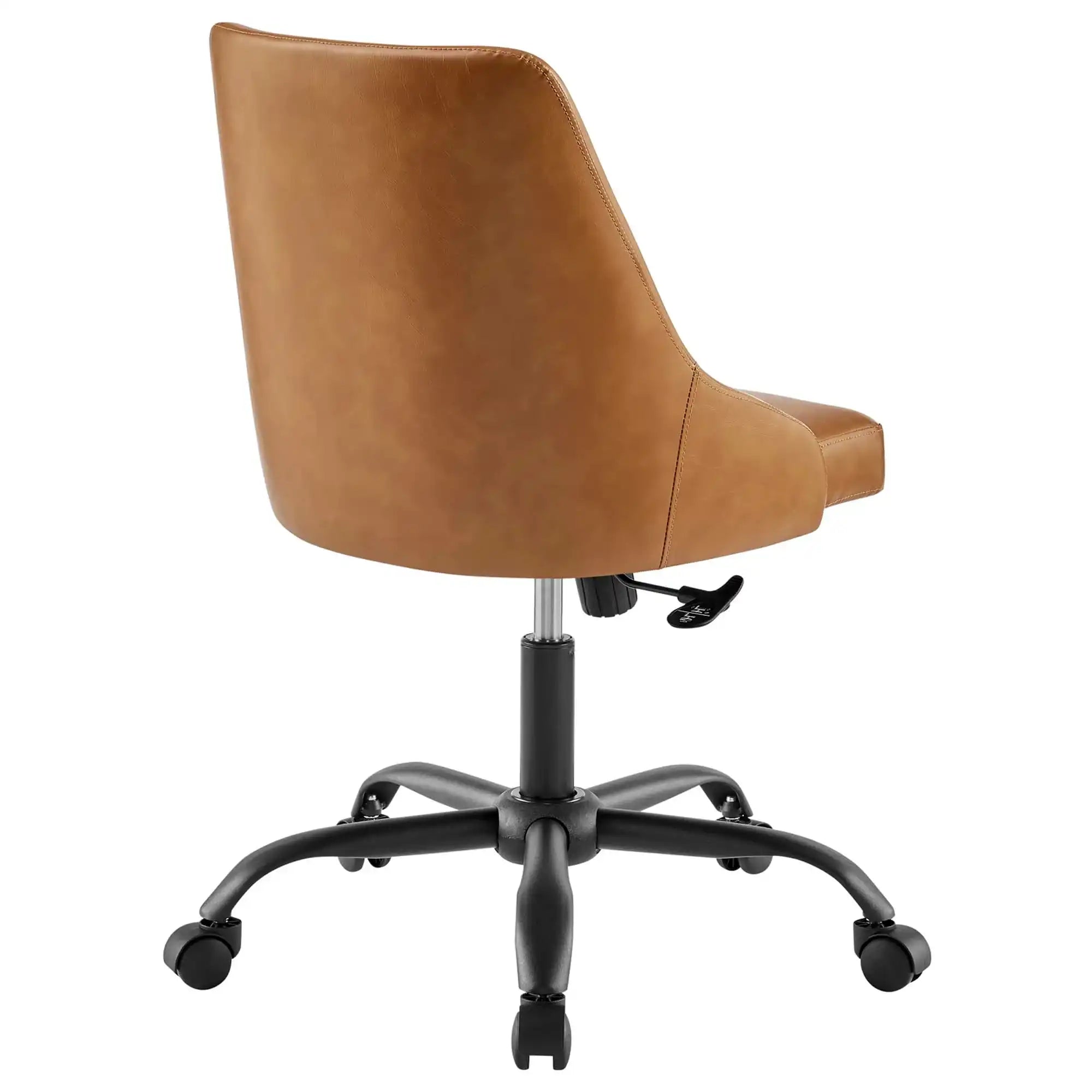 Designate Swivel Vegan Leather Office Chair by Modway - Best Buy Furniture
