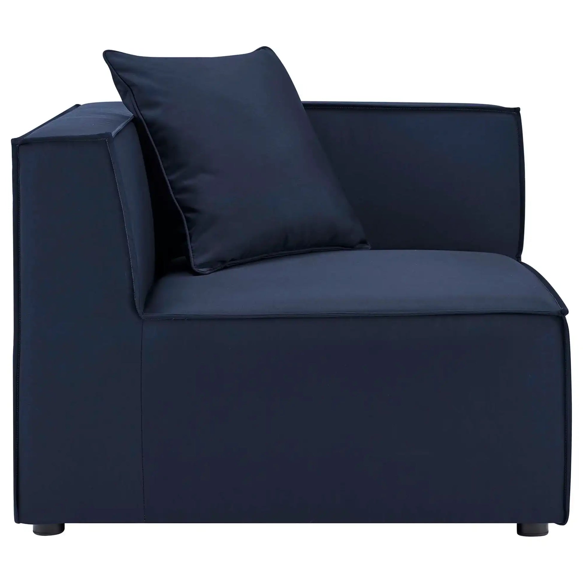 Saybrook 2-Piece Outdoor Patio Upholstered Sectional Sofa Loveseat by Modway - Best Buy Furniture