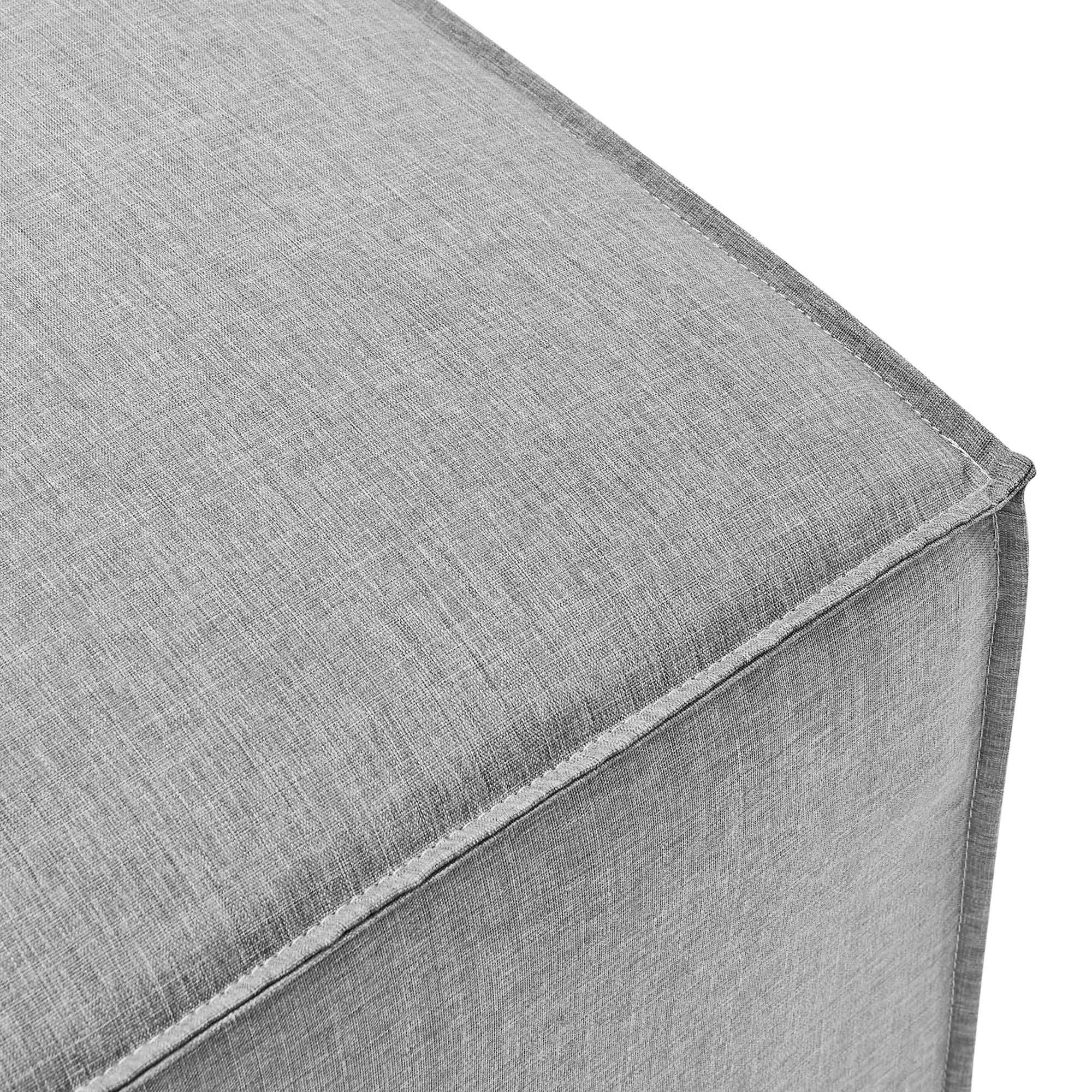 Saybrook Outdoor Patio Upholstered Loveseat and Ottoman Set by Modway - Best Buy Furniture