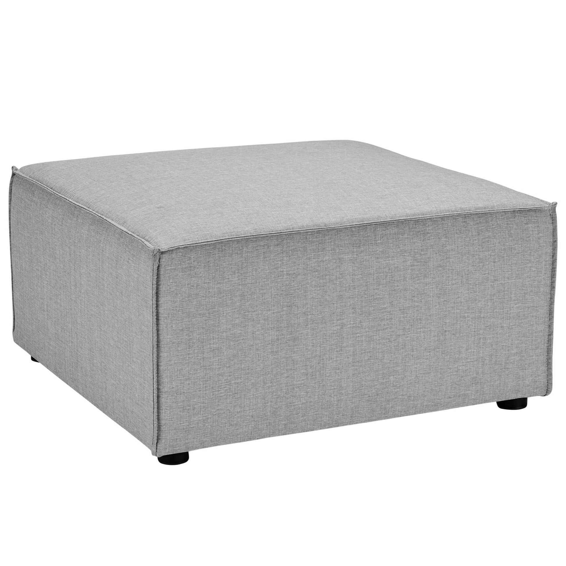 Saybrook Outdoor Patio Upholstered Loveseat and Ottoman Set by Modway - Best Buy Furniture