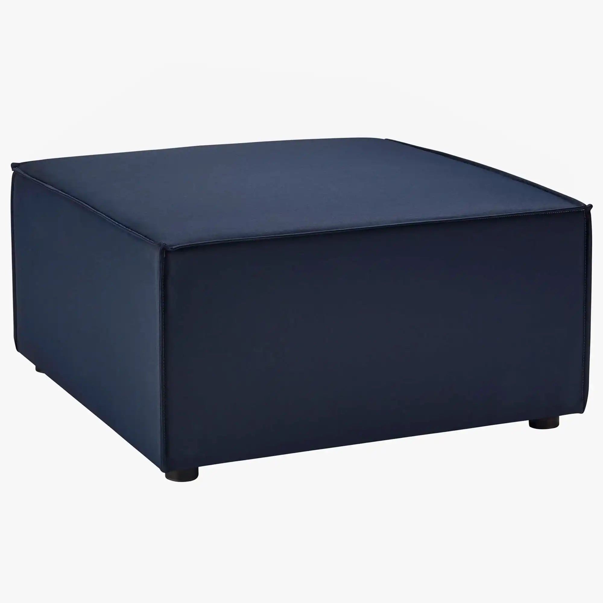 Saybrook Outdoor Patio Upholstered Loveseat and Ottoman Set by Modway - Best Buy Furniture