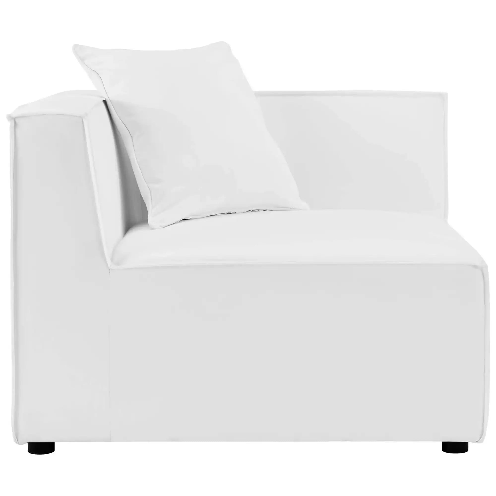 Saybrook 3-Piece Outdoor Patio Upholstered Sectional Sofa by Modway - Best Buy Furniture