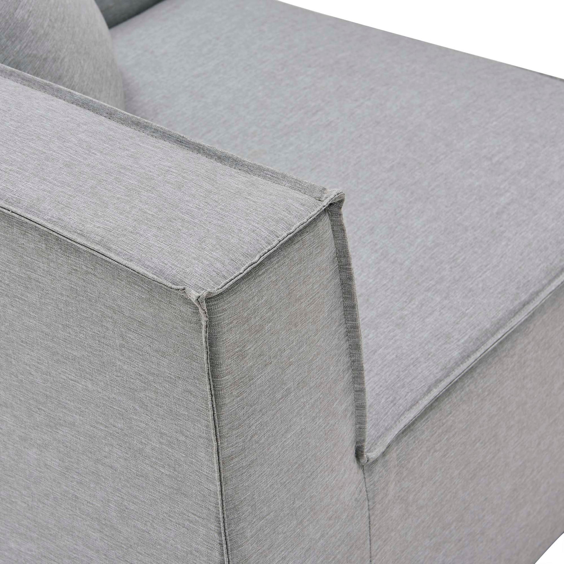 Saybrook 4-Piece Outdoor Patio Upholstered Sectional Sofa by Modway - Best Buy Furniture