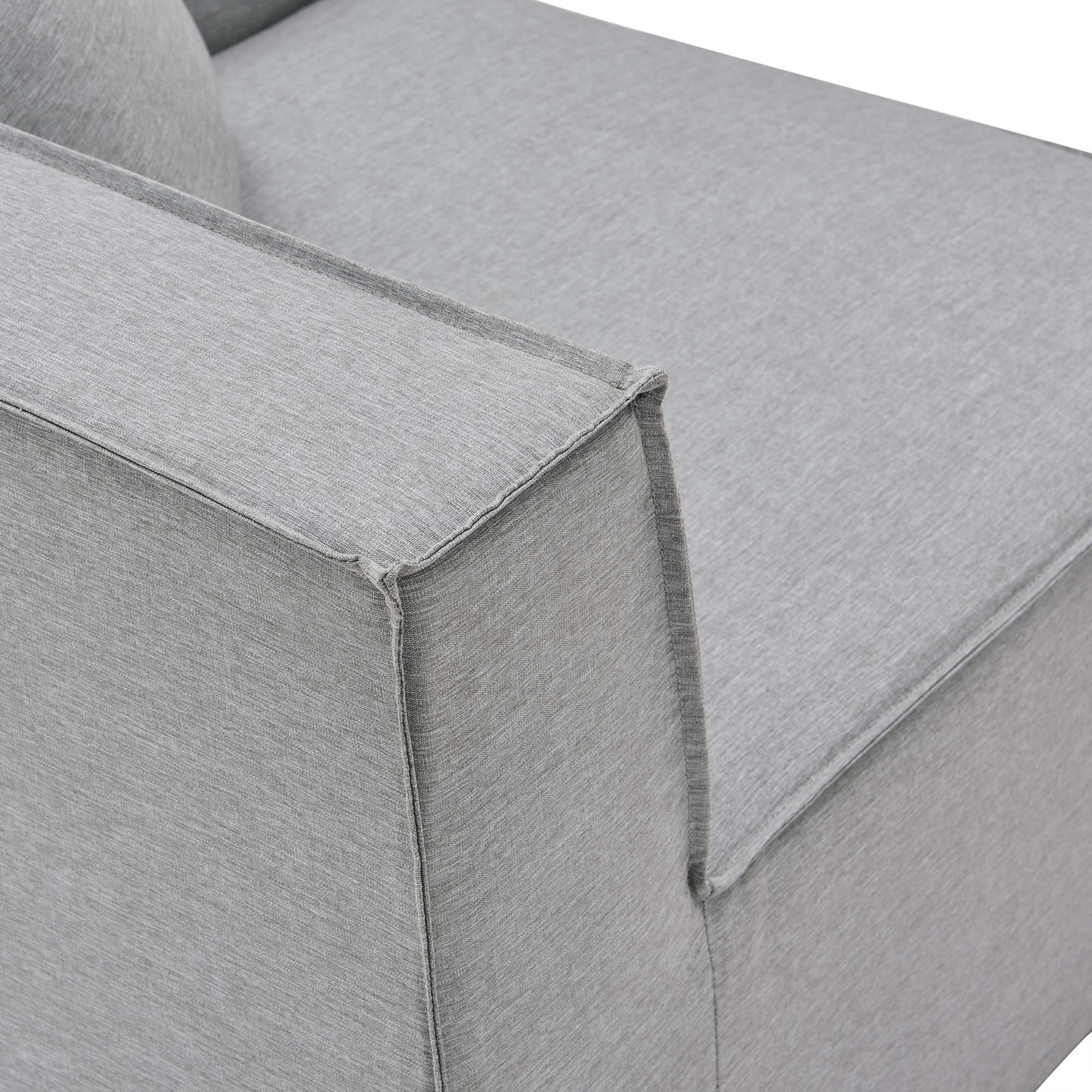 Saybrook 4-Piece Outdoor Patio Upholstered Sectional Sofa by Modway - Best Buy Furniture