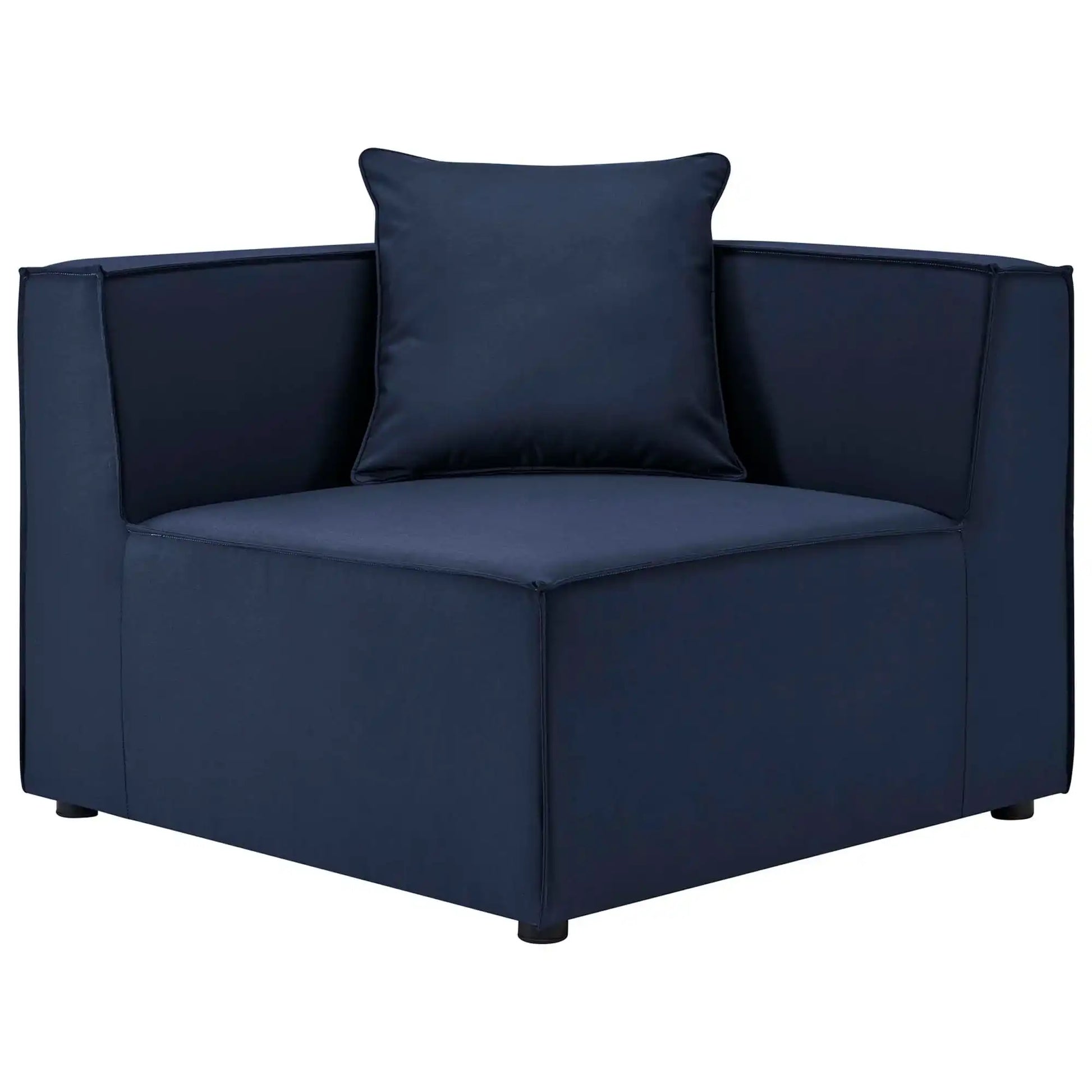 Saybrook 4-Piece Outdoor Patio Upholstered Sectional Sofa by Modway - Best Buy Furniture