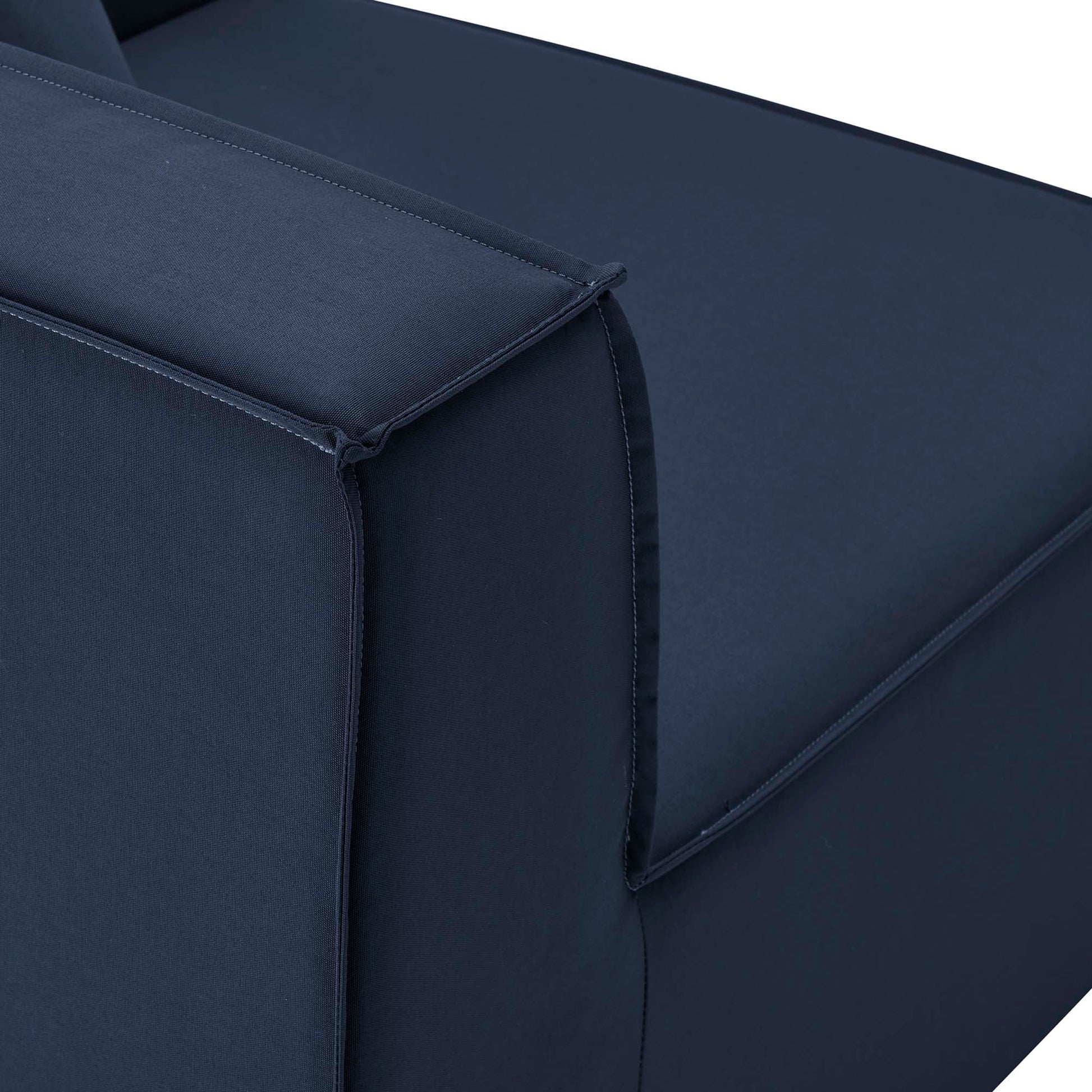 Saybrook 4-Piece Outdoor Patio Upholstered Sectional Sofa by Modway - Best Buy Furniture