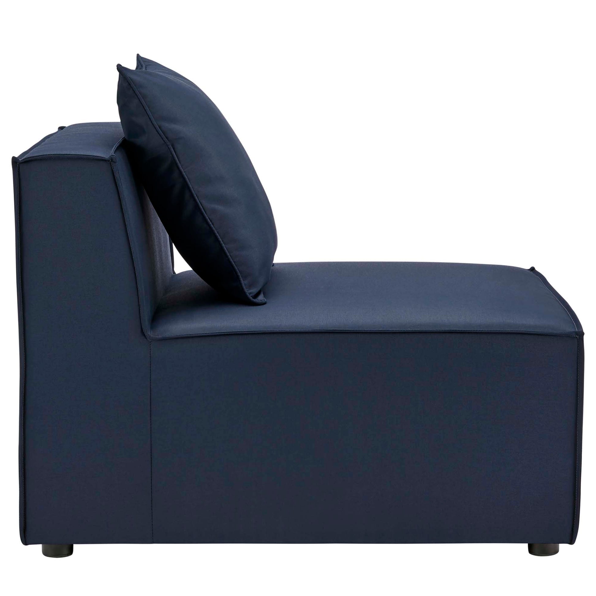 Saybrook 4-Piece Outdoor Patio Upholstered Sectional Sofa by Modway - Best Buy Furniture