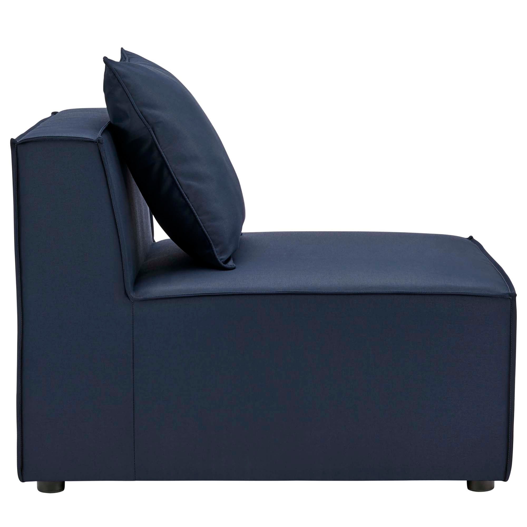 Saybrook 4-Piece Outdoor Patio Upholstered Sectional Sofa by Modway - Best Buy Furniture