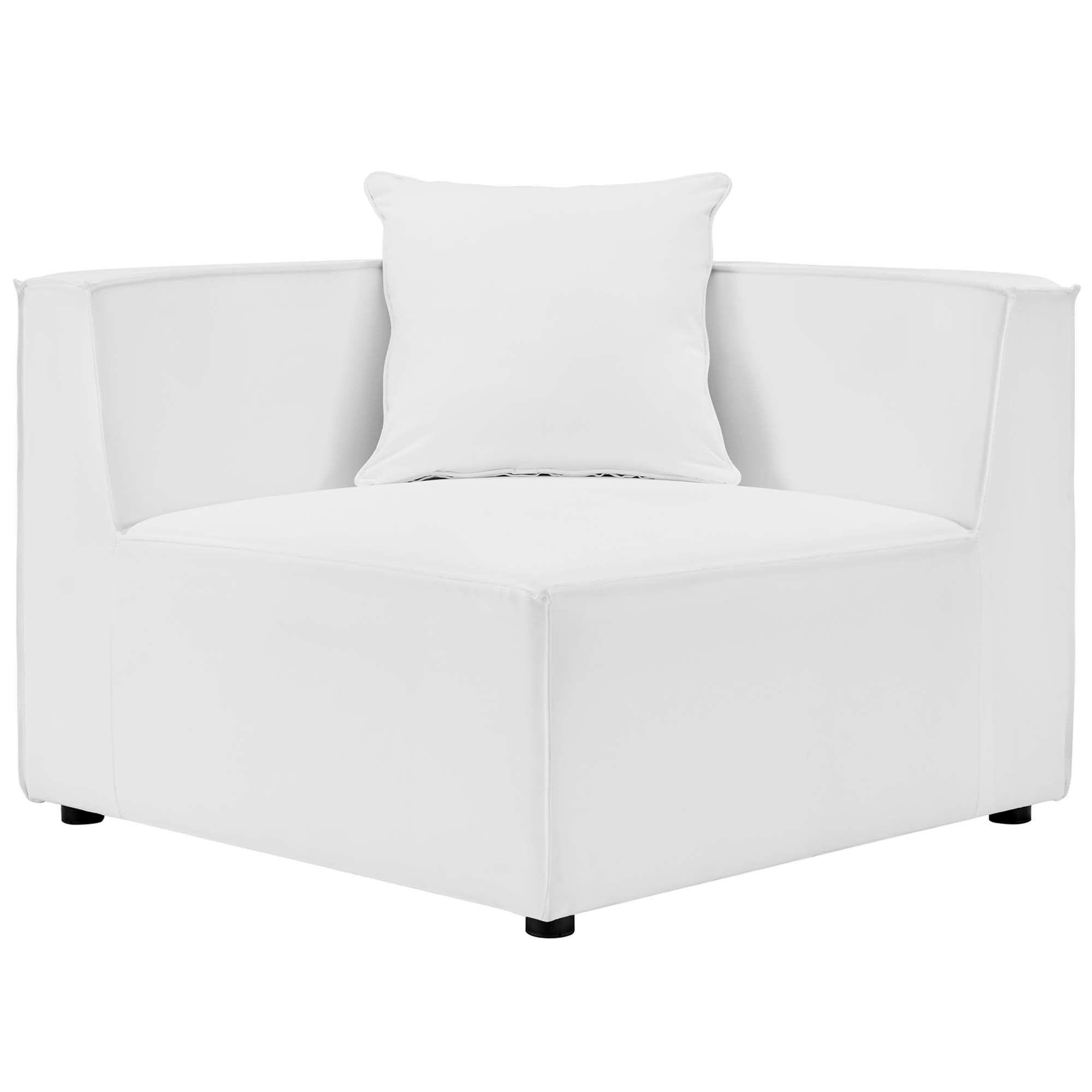 Saybrook 4-Piece Outdoor Patio Upholstered Sectional Sofa by Modway - Best Buy Furniture