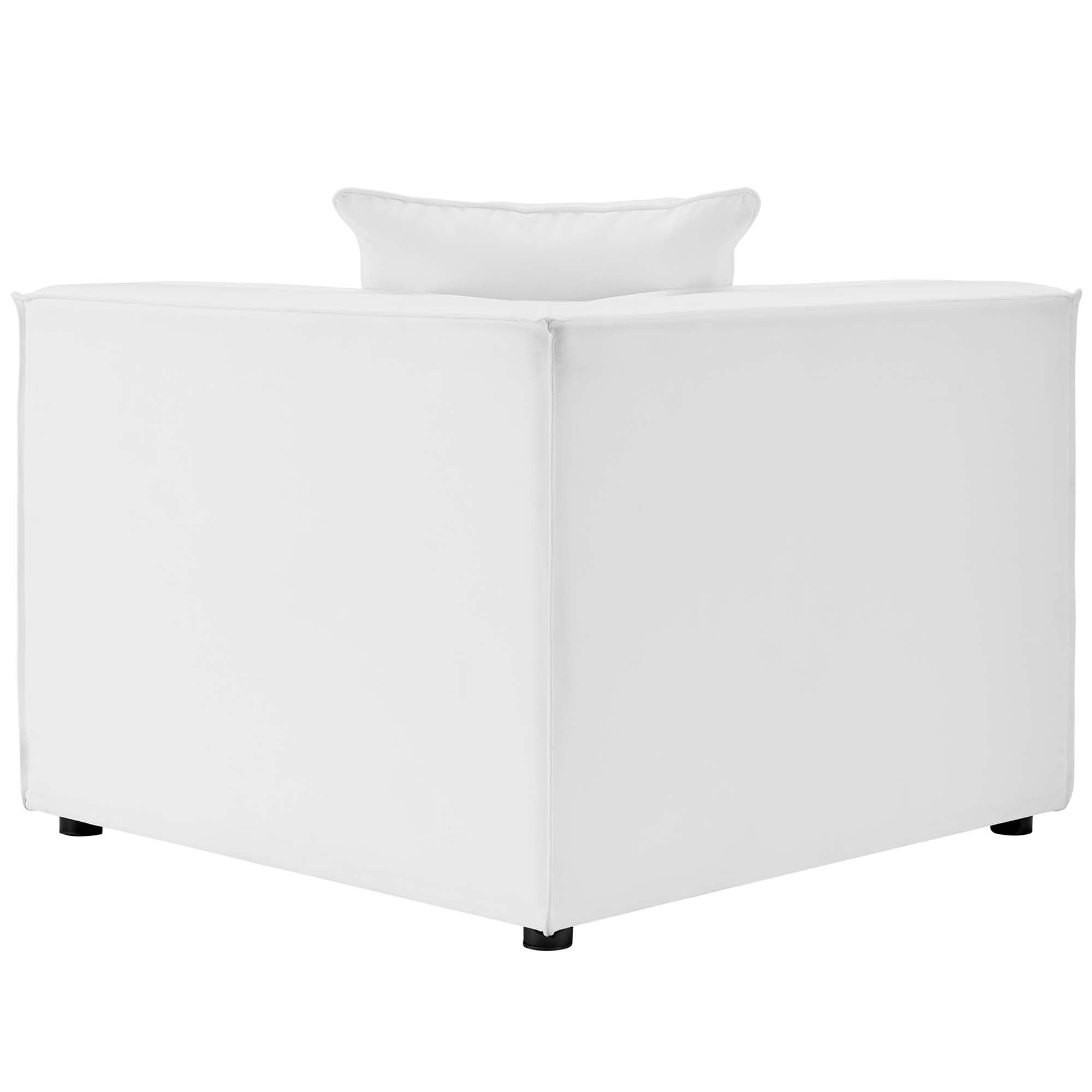 Saybrook 4-Piece Outdoor Patio Upholstered Sectional Sofa by Modway - Best Buy Furniture
