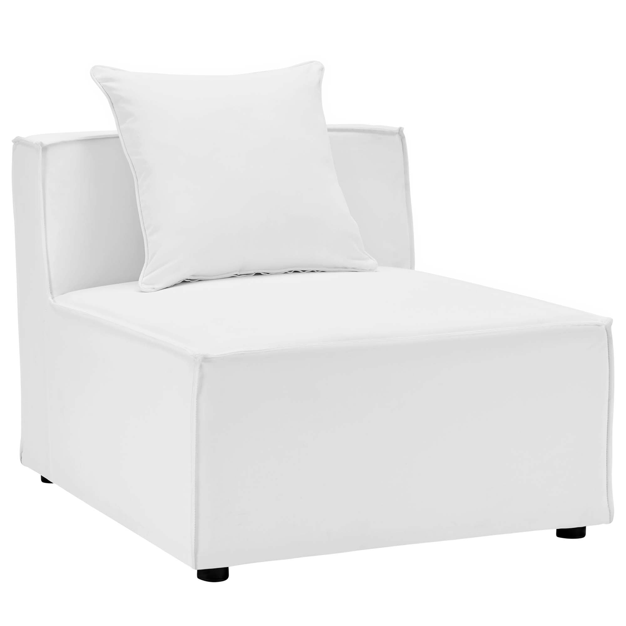 Saybrook 4-Piece Outdoor Patio Upholstered Sectional Sofa by Modway - Best Buy Furniture