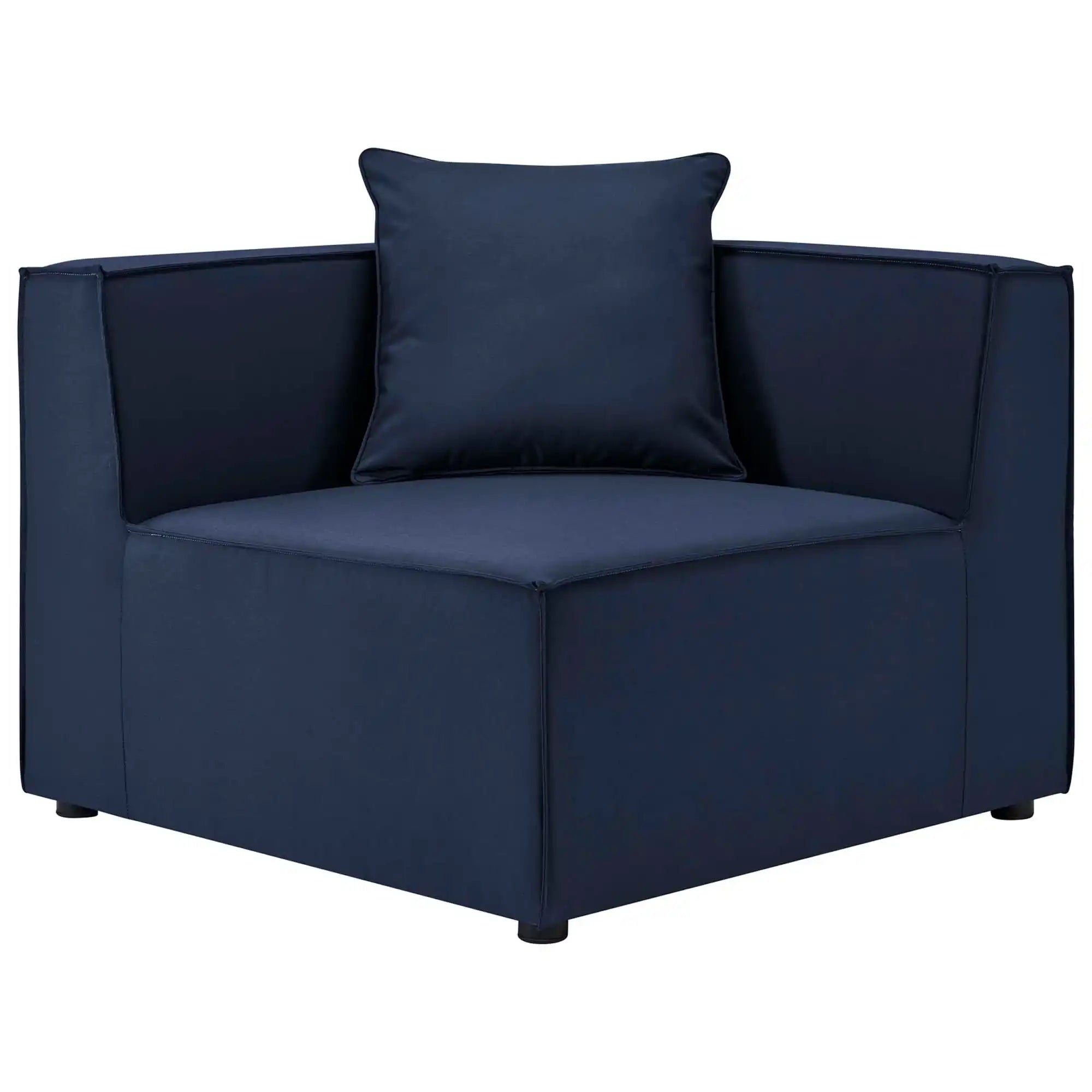 Saybrook 4-Piece Outdoor Patio Upholstered Sectional Sofa by Modway - Best Buy Furniture