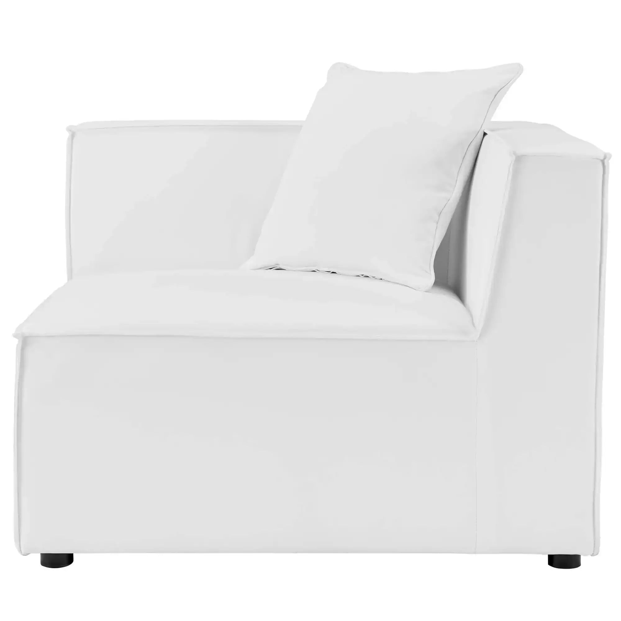 Saybrook 4-Piece Outdoor Patio Upholstered Sectional Sofa by Modway - Best Buy Furniture