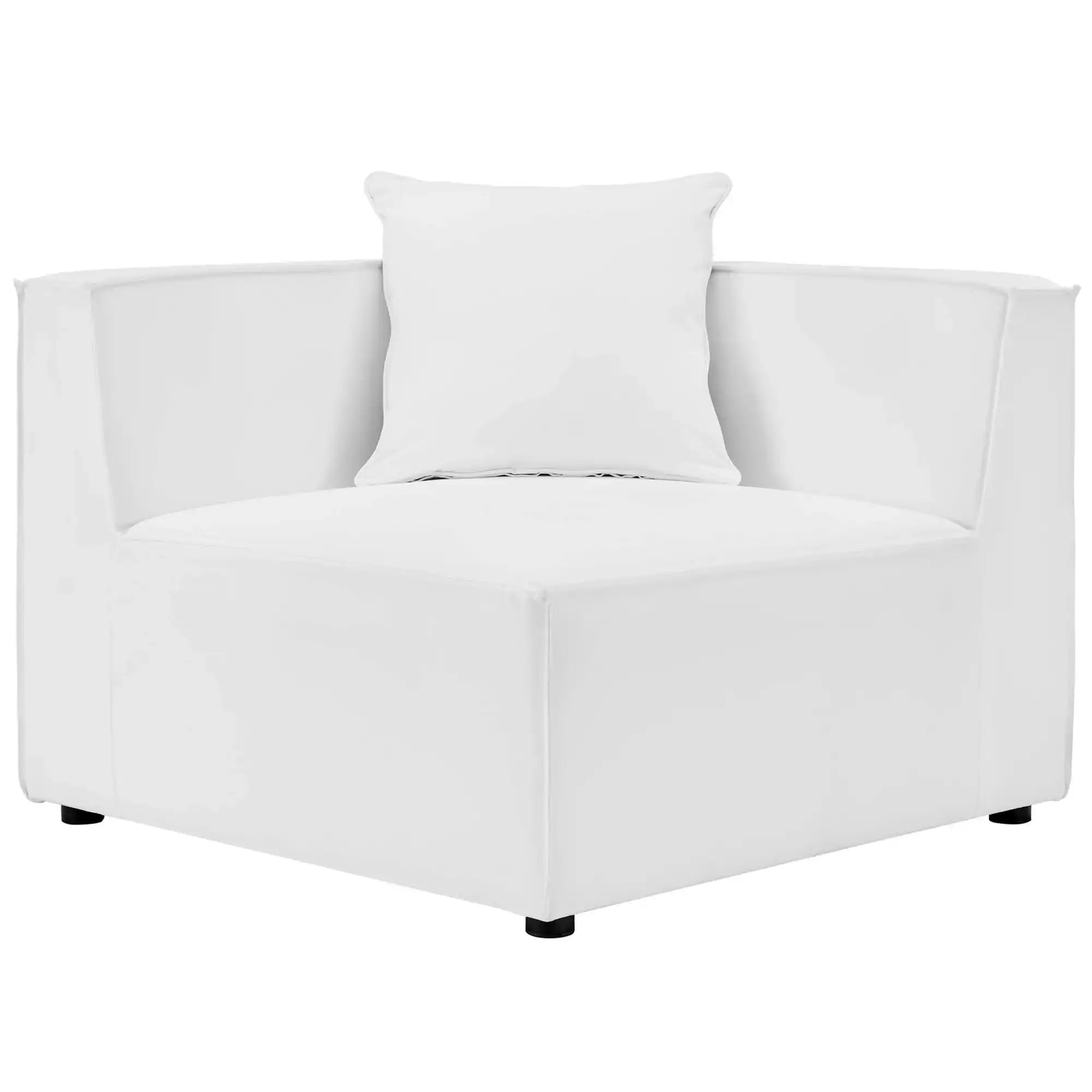 Saybrook 7-Piece Outdoor Patio Upholstered Sectional Sofa by Modway - Best Buy Furniture