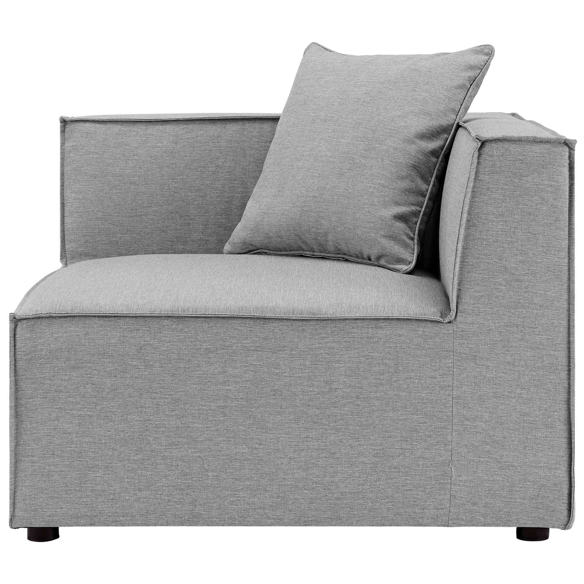 Saybrook 8-Piece Outdoor Patio Upholstered Sectional Sofa by Modway - Best Buy Furniture