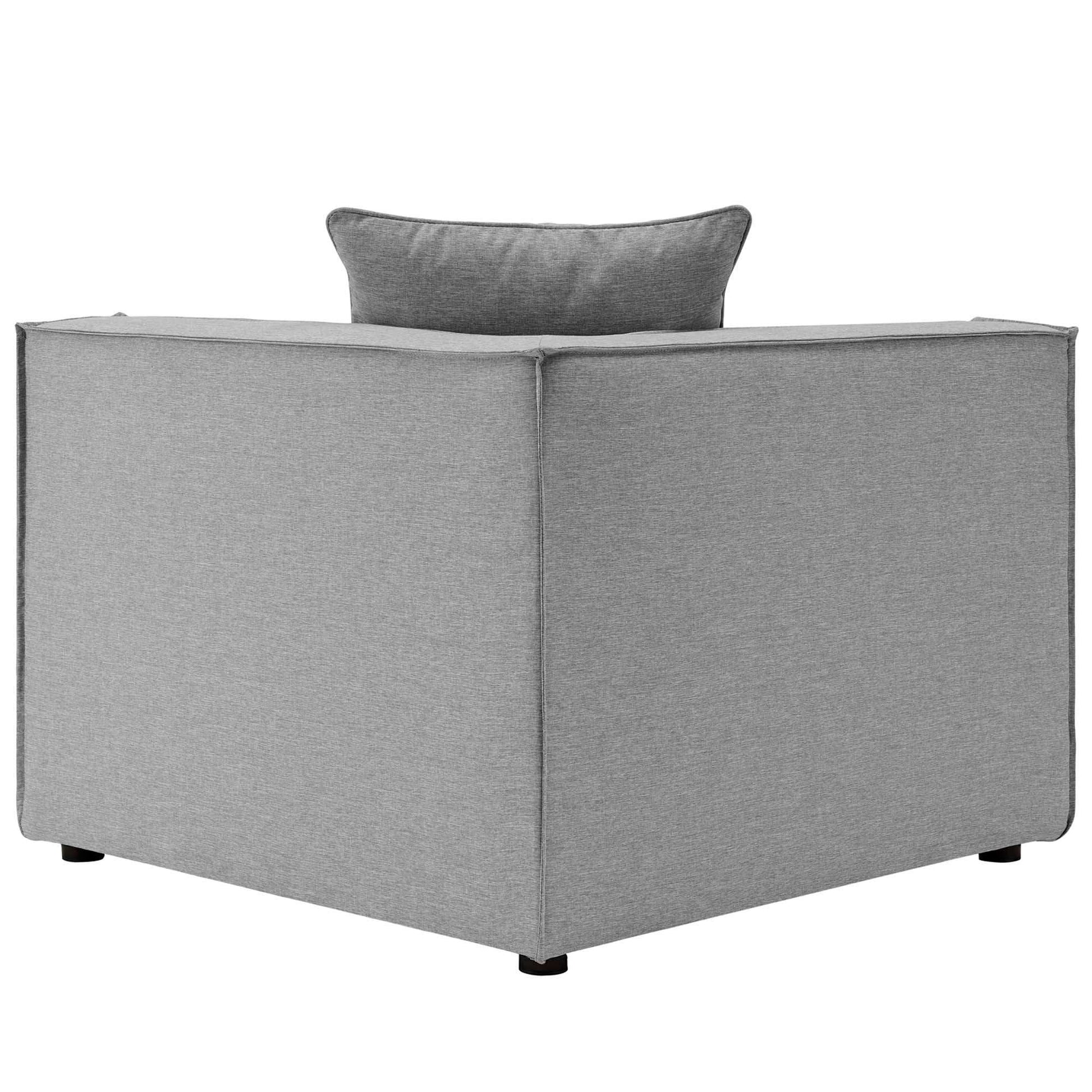 Saybrook 8-Piece Outdoor Patio Upholstered Sectional Sofa by Modway - Best Buy Furniture