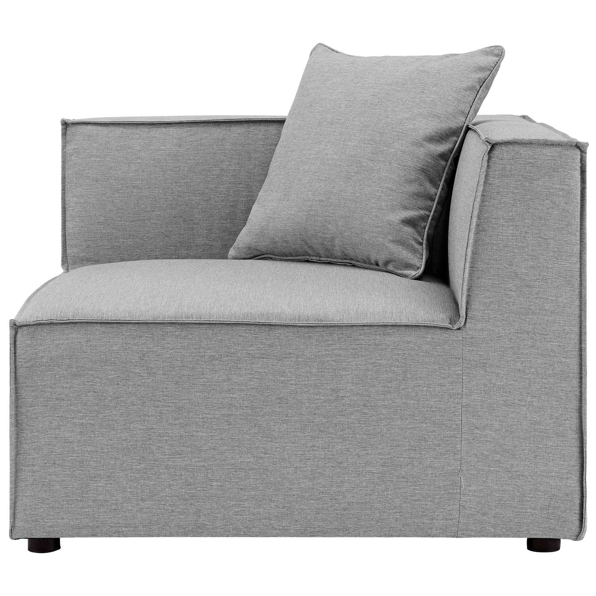 Saybrook 10-Piece Outdoor Patio Upholstered Sectional Sofa by Modway - Best Buy Furniture