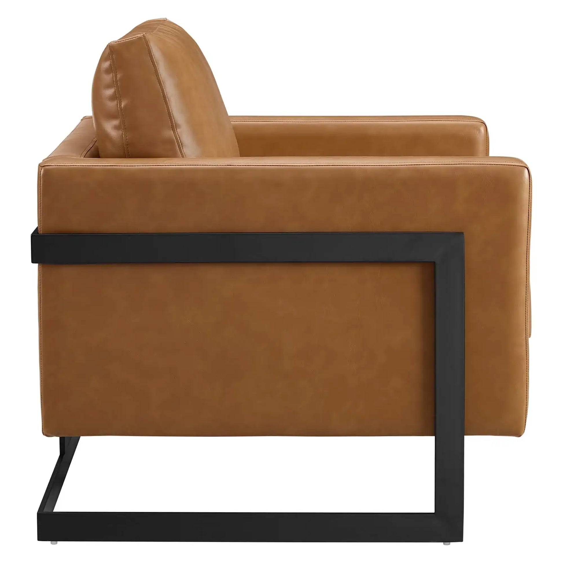 Posse Vegan Leather Accent Chair by Modway - Best Buy Furniture