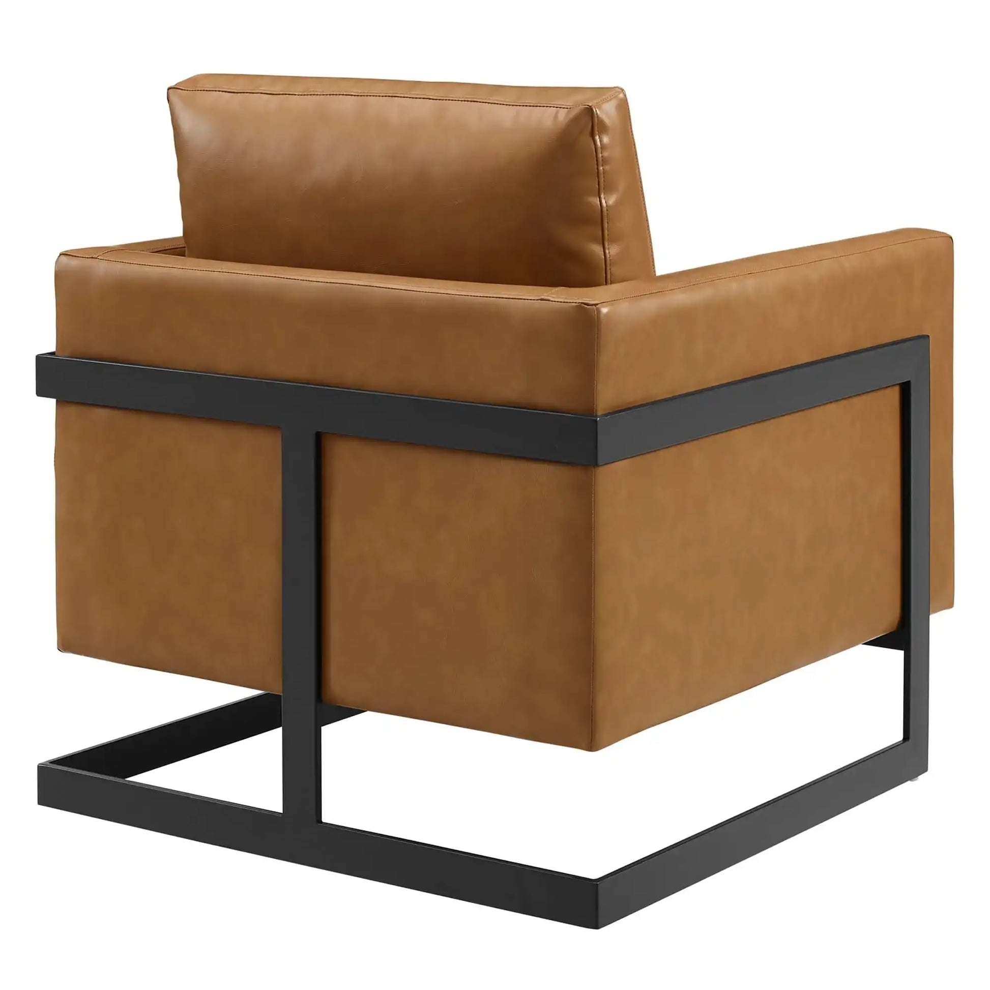 Posse Vegan Leather Accent Chair by Modway - Best Buy Furniture