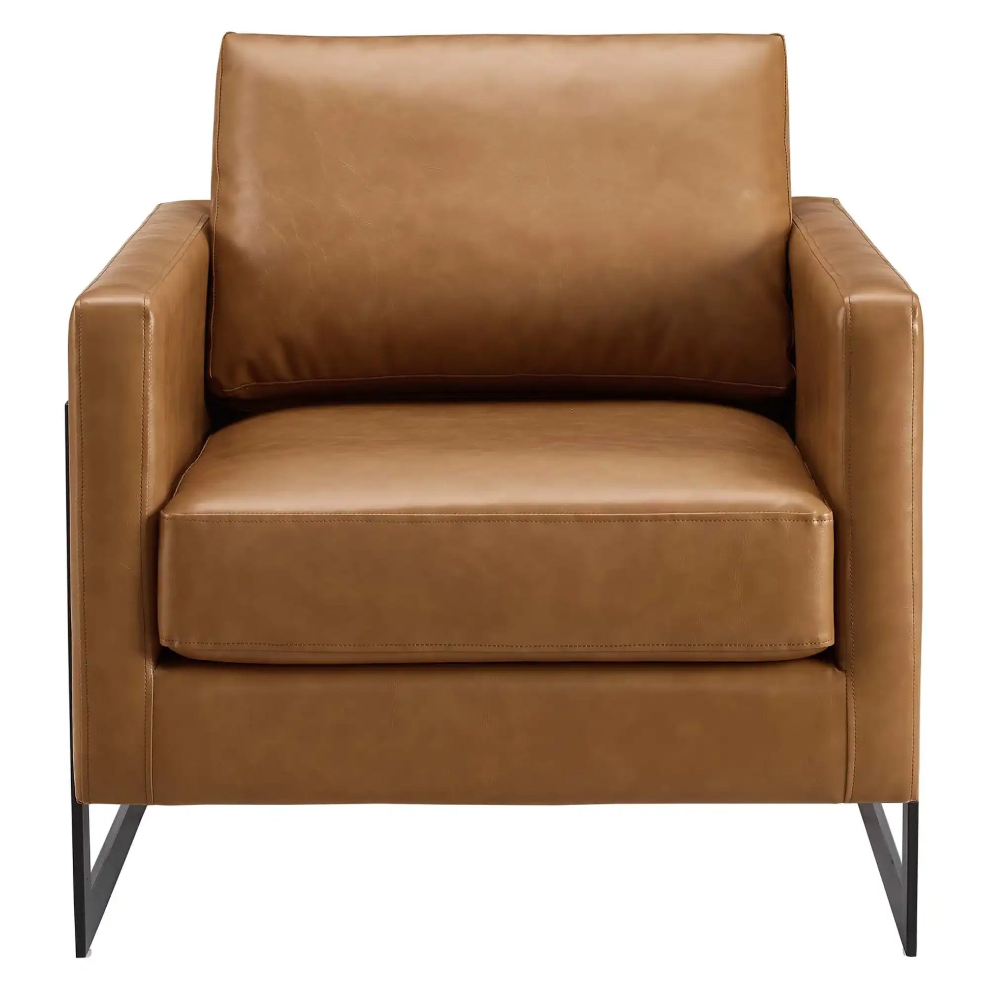 Posse Vegan Leather Accent Chair by Modway - Best Buy Furniture