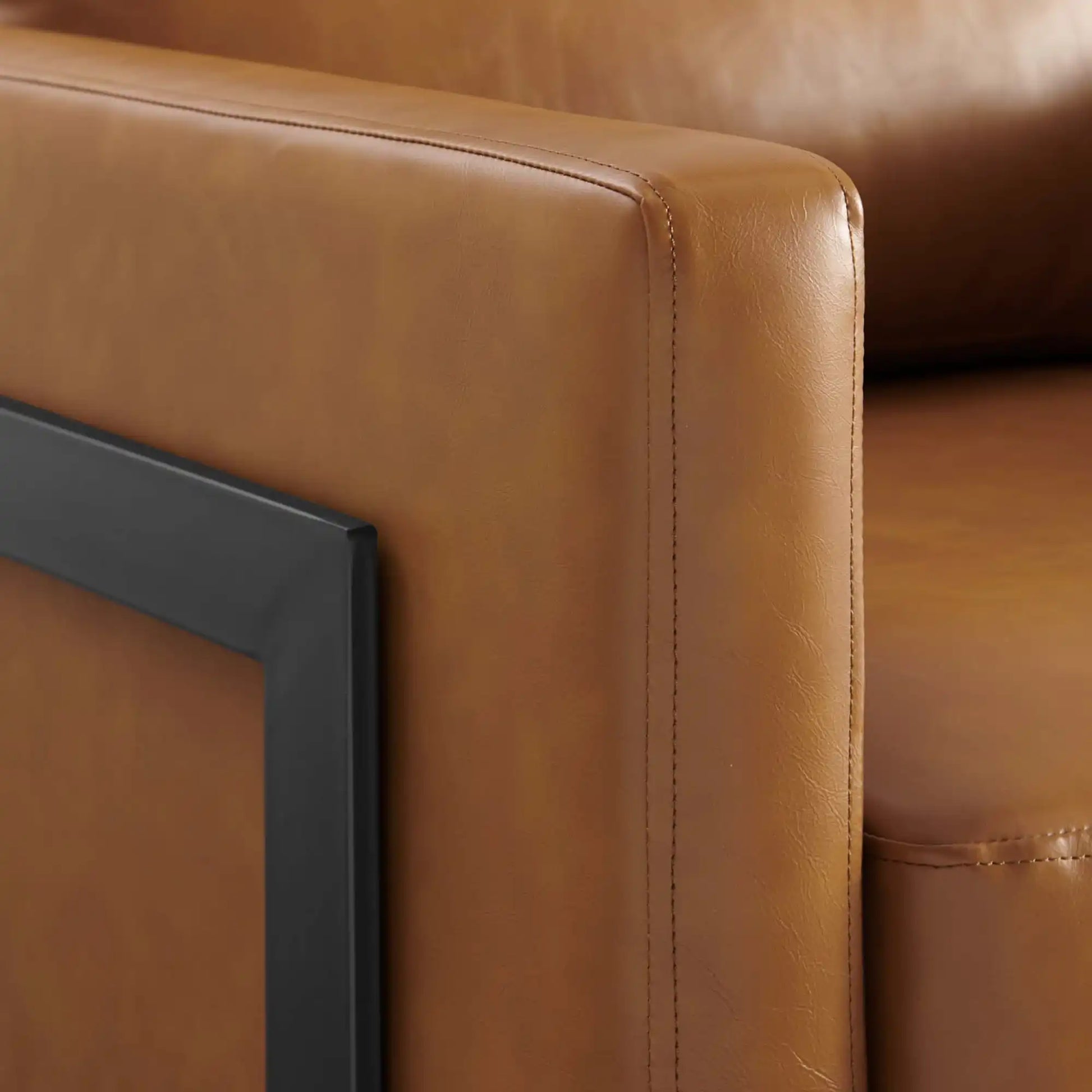 Posse Vegan Leather Accent Chair by Modway - Best Buy Furniture