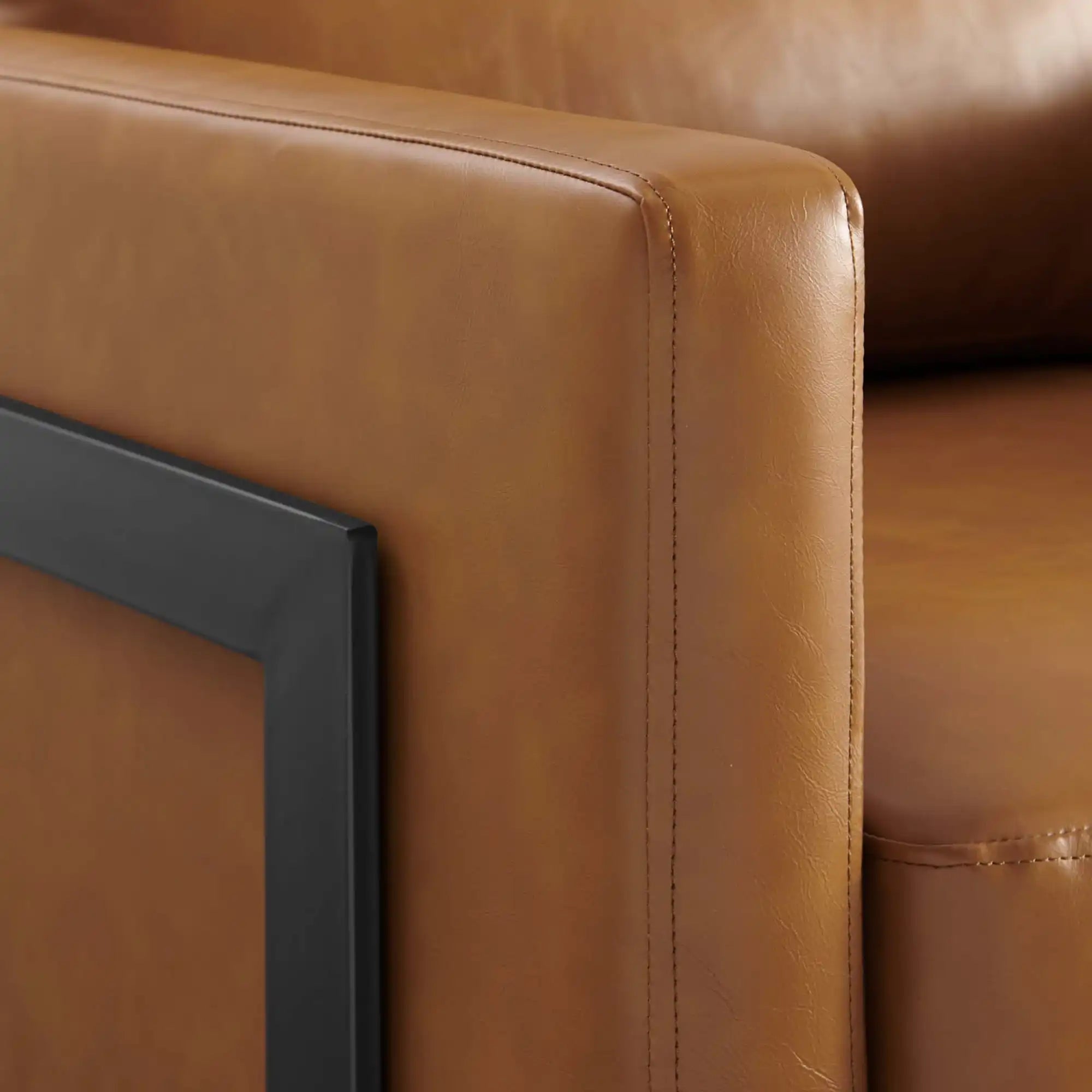Posse Vegan Leather Accent Chair by Modway - Best Buy Furniture