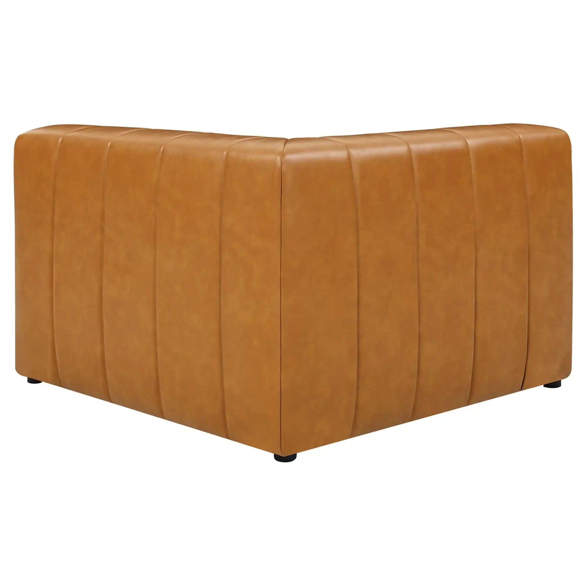 Bartlett Vegan Leather Left-Arm Chair by Modway - Best Buy Furniture