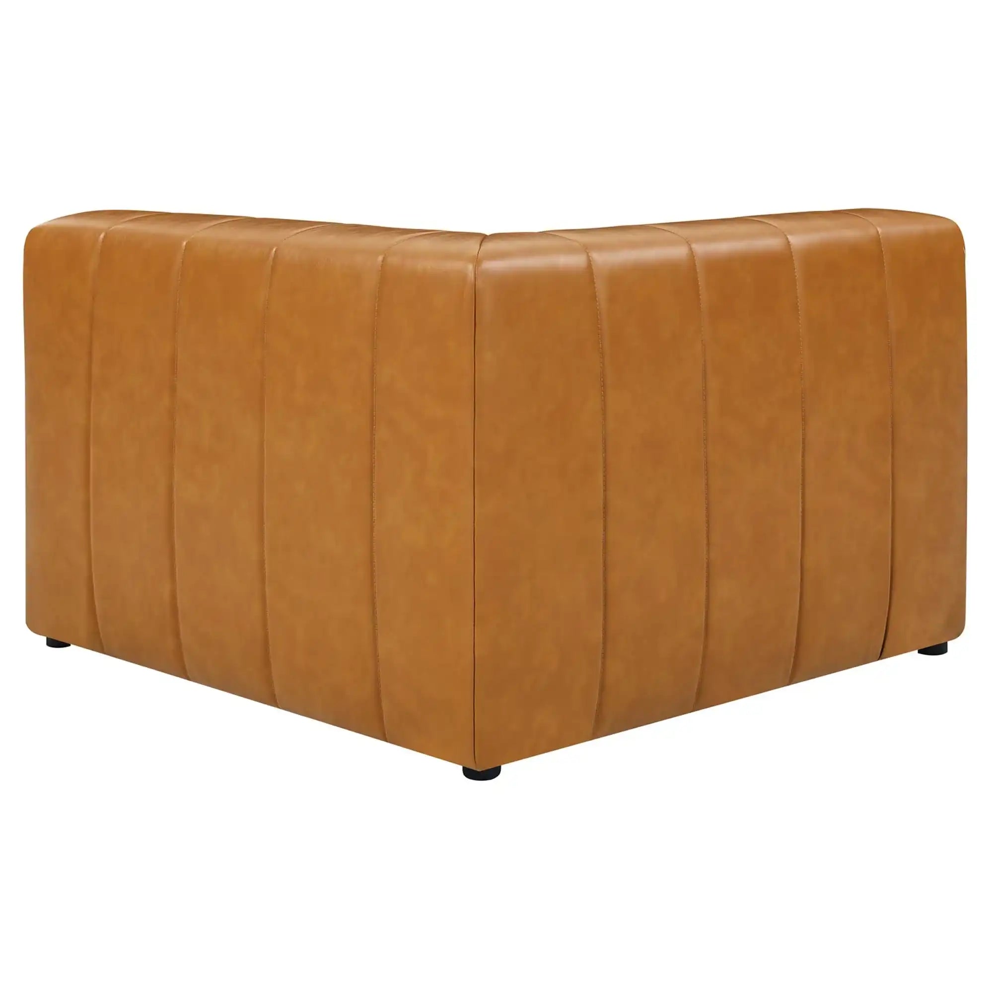 Bartlett Vegan Leather Left-Arm Chair by Modway - Best Buy Furniture