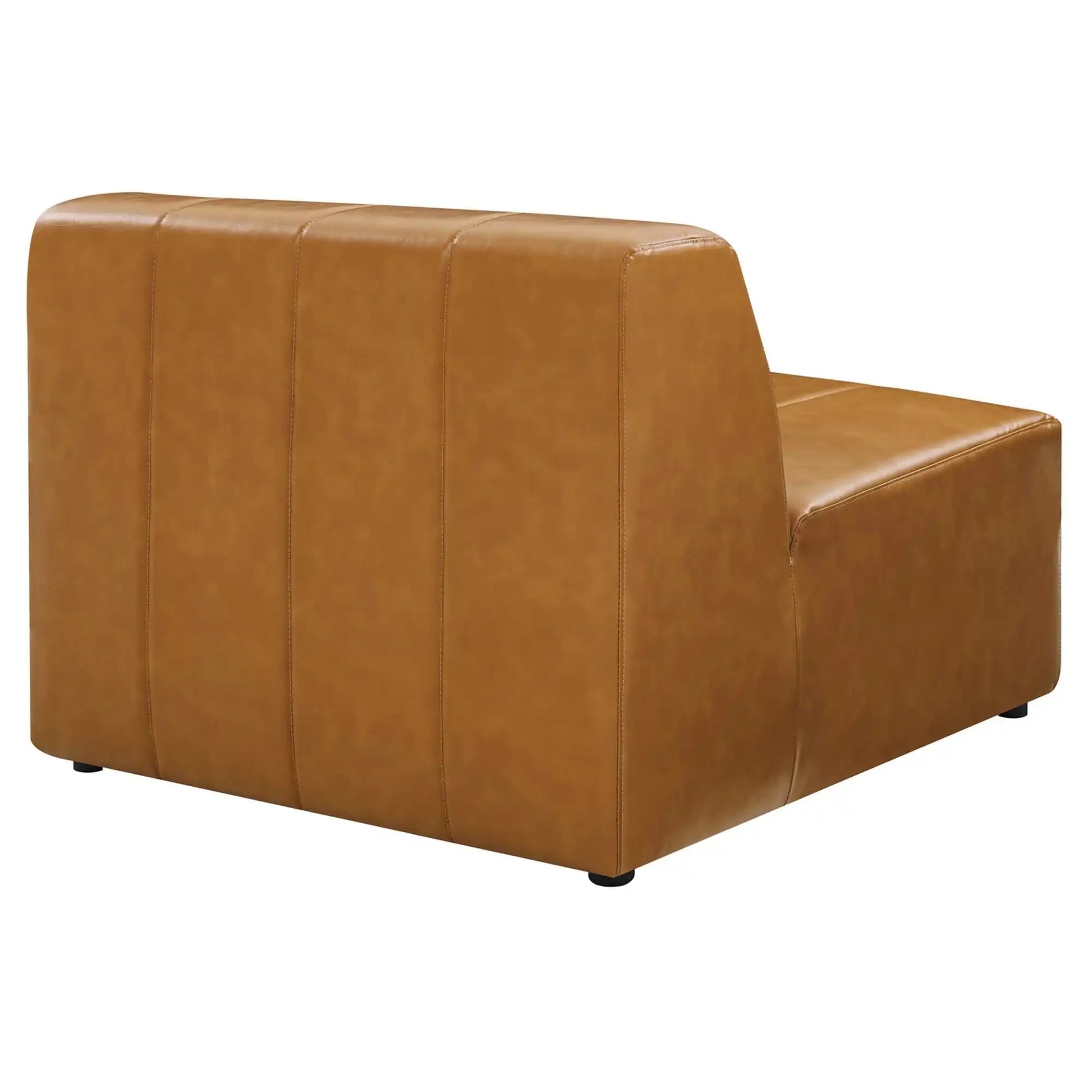 Bartlett Vegan Leather Armless Chair by Modway - Best Buy Furniture