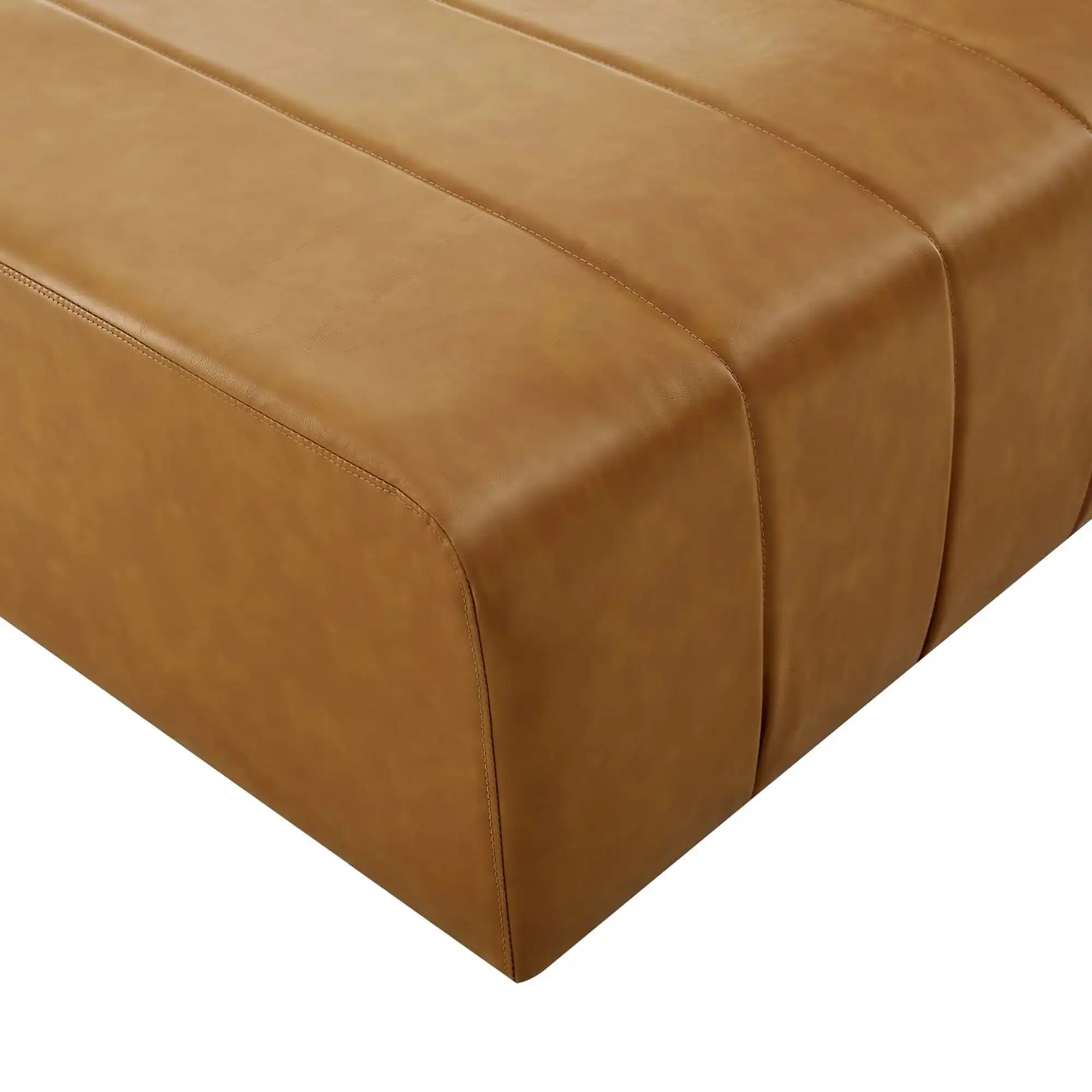 Bartlett Vegan Leather Armless Chair by Modway - Best Buy Furniture