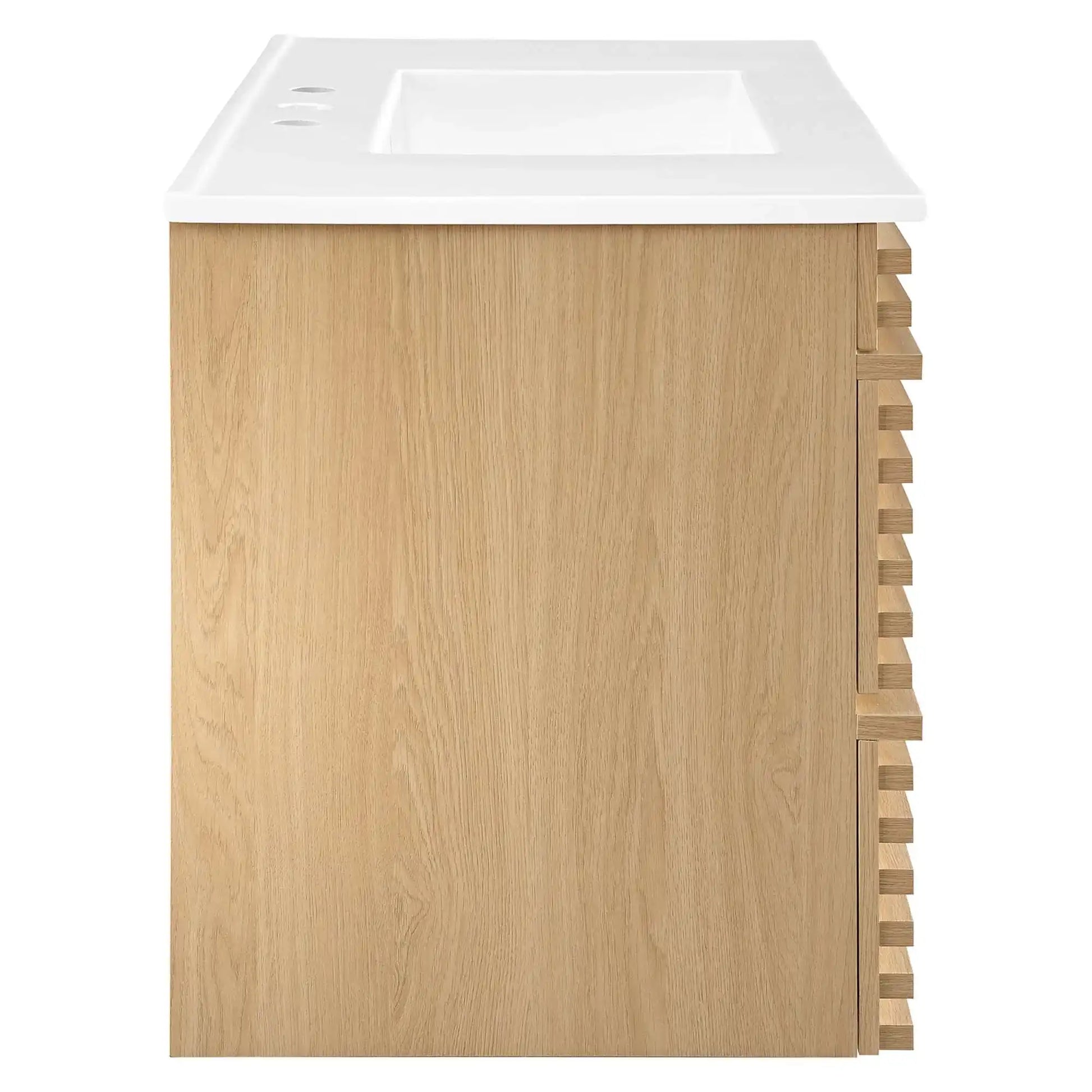 Render 36" Wall-Mount Bathroom Vanity by Modway - Best Buy Furniture