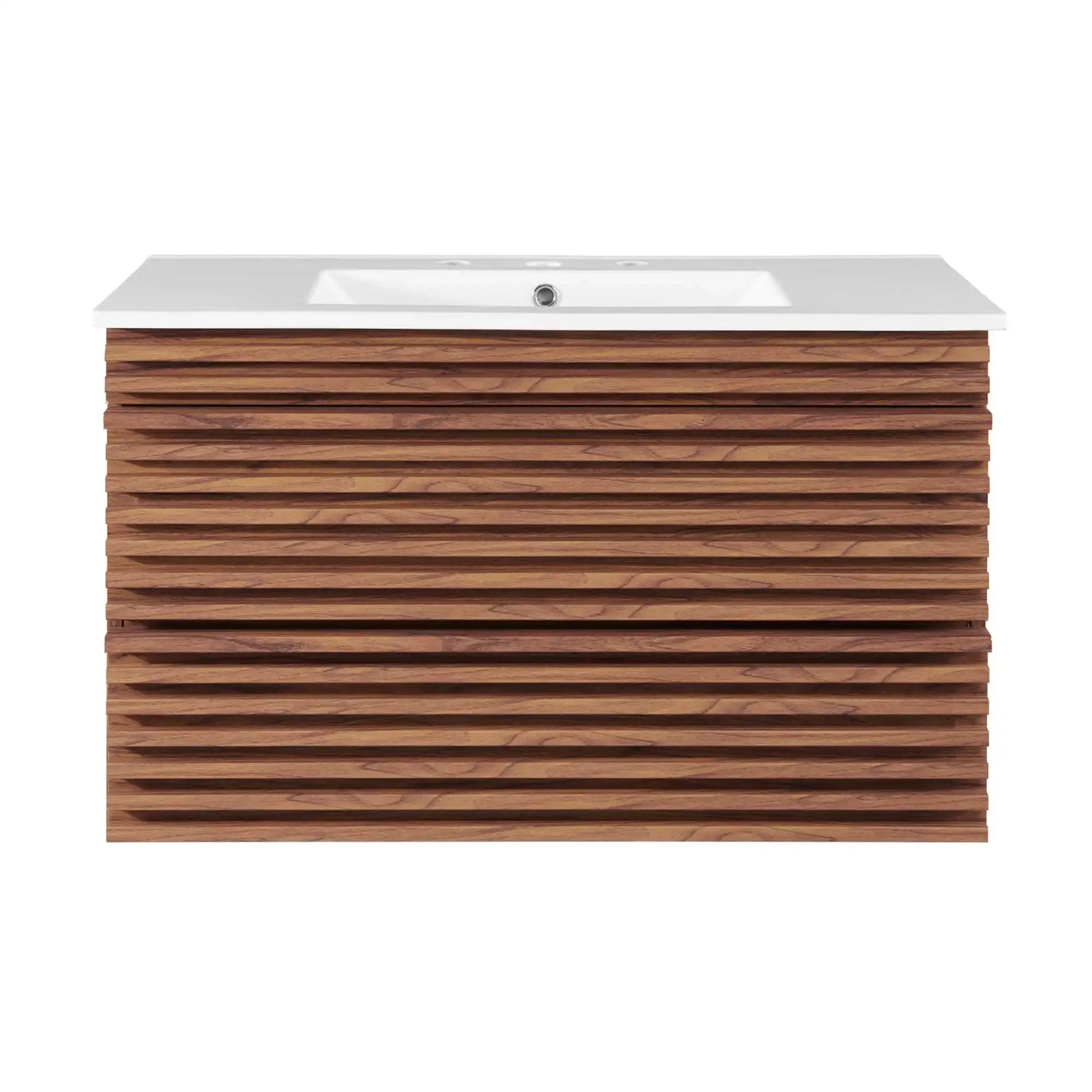 Render 36" Wall-Mount Bathroom Vanity by Modway - Best Buy Furniture