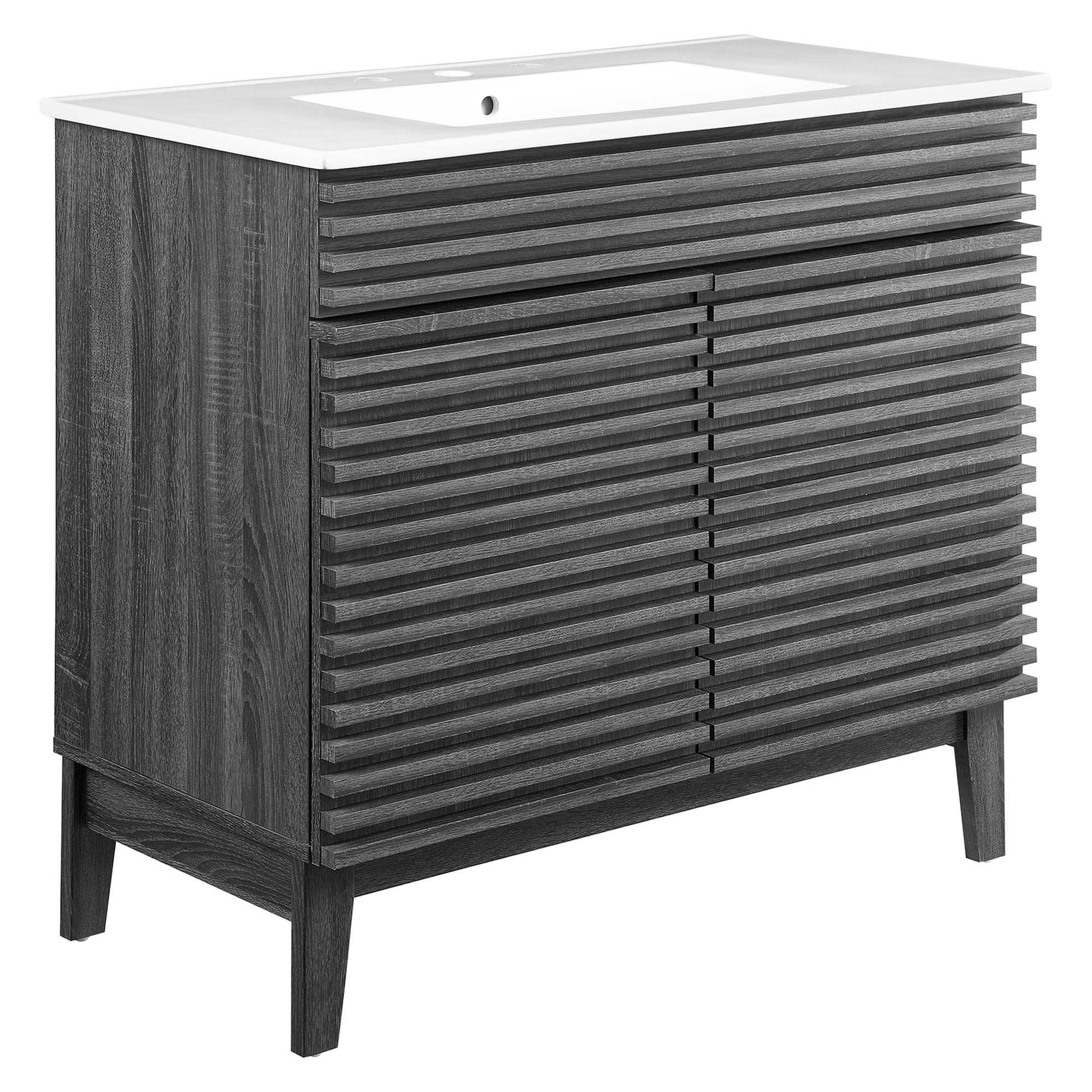 Render 36" Bathroom Vanity by Modway - Best Buy Furniture