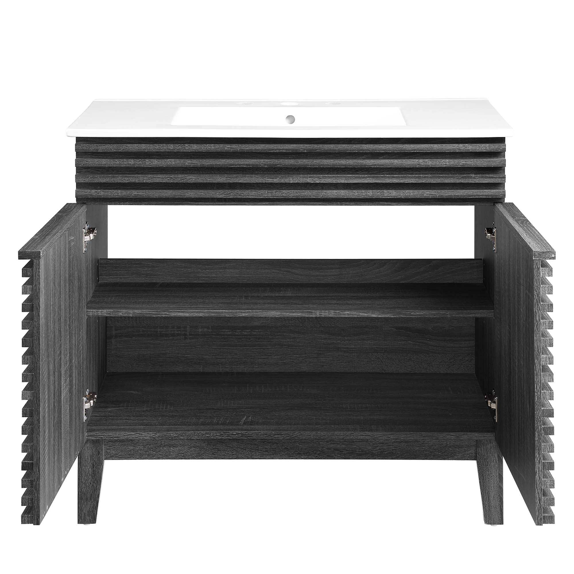 Render 36" Bathroom Vanity by Modway - Best Buy Furniture