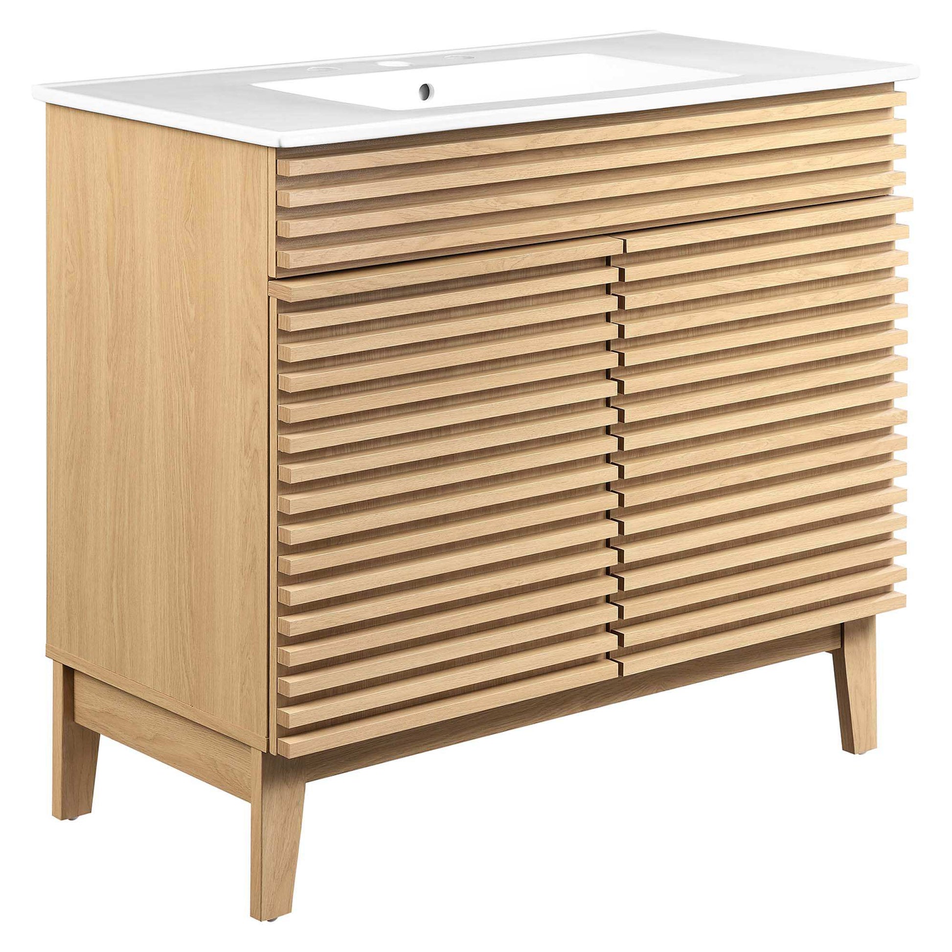 Render 36" Bathroom Vanity by Modway - Best Buy Furniture