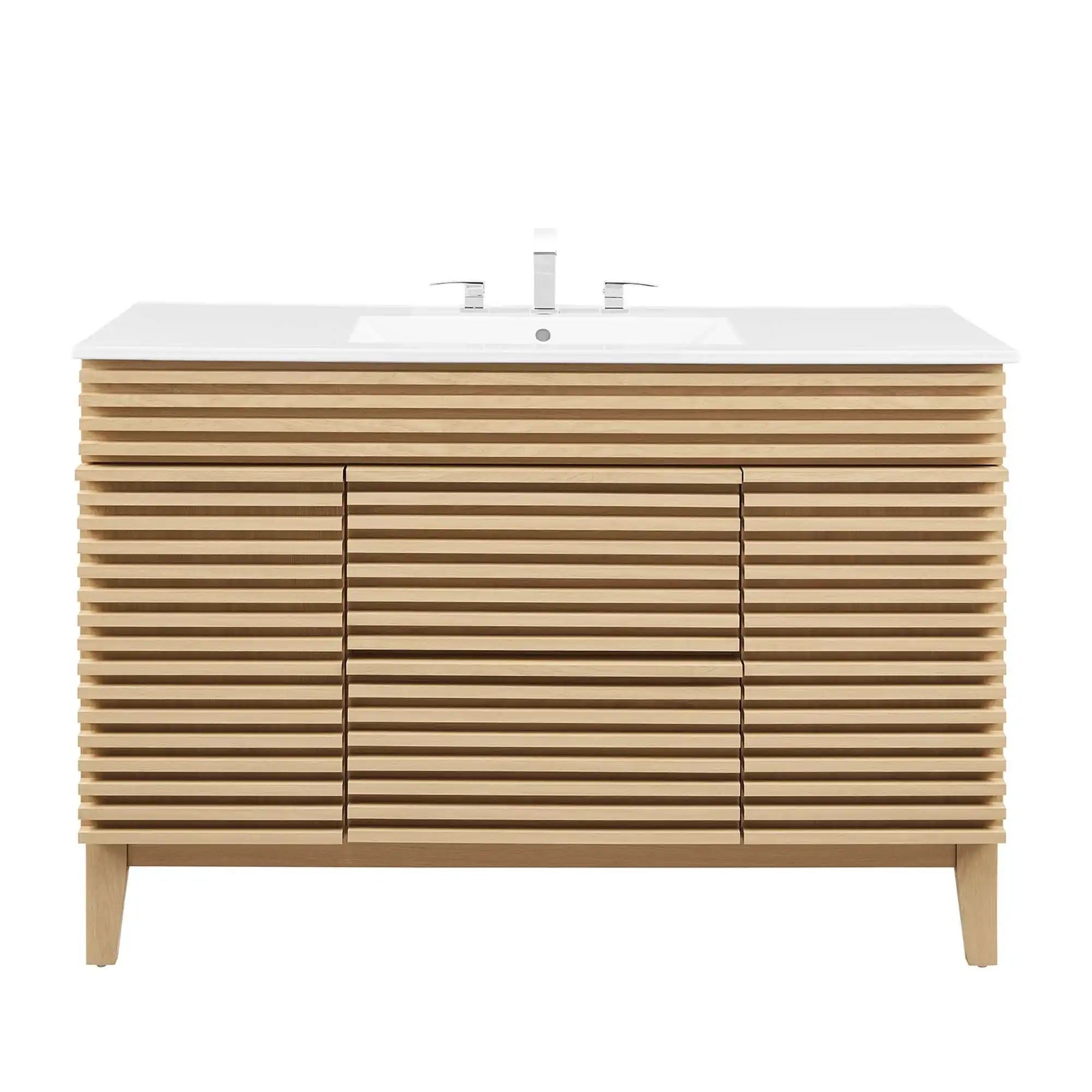 Render 48" Single Sink Bathroom Vanity by Modway - Best Buy Furniture