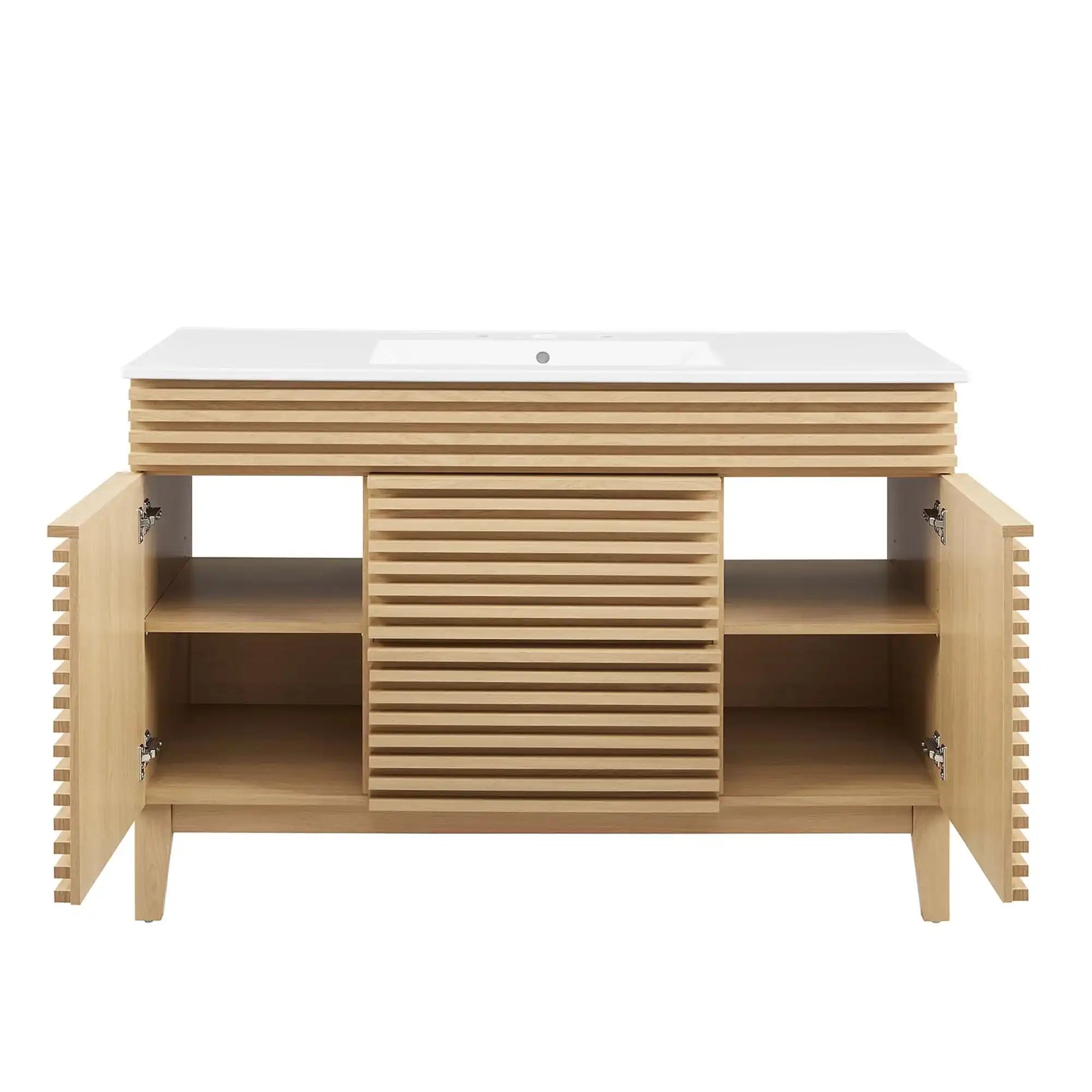Render 48" Single Sink Bathroom Vanity by Modway - Best Buy Furniture