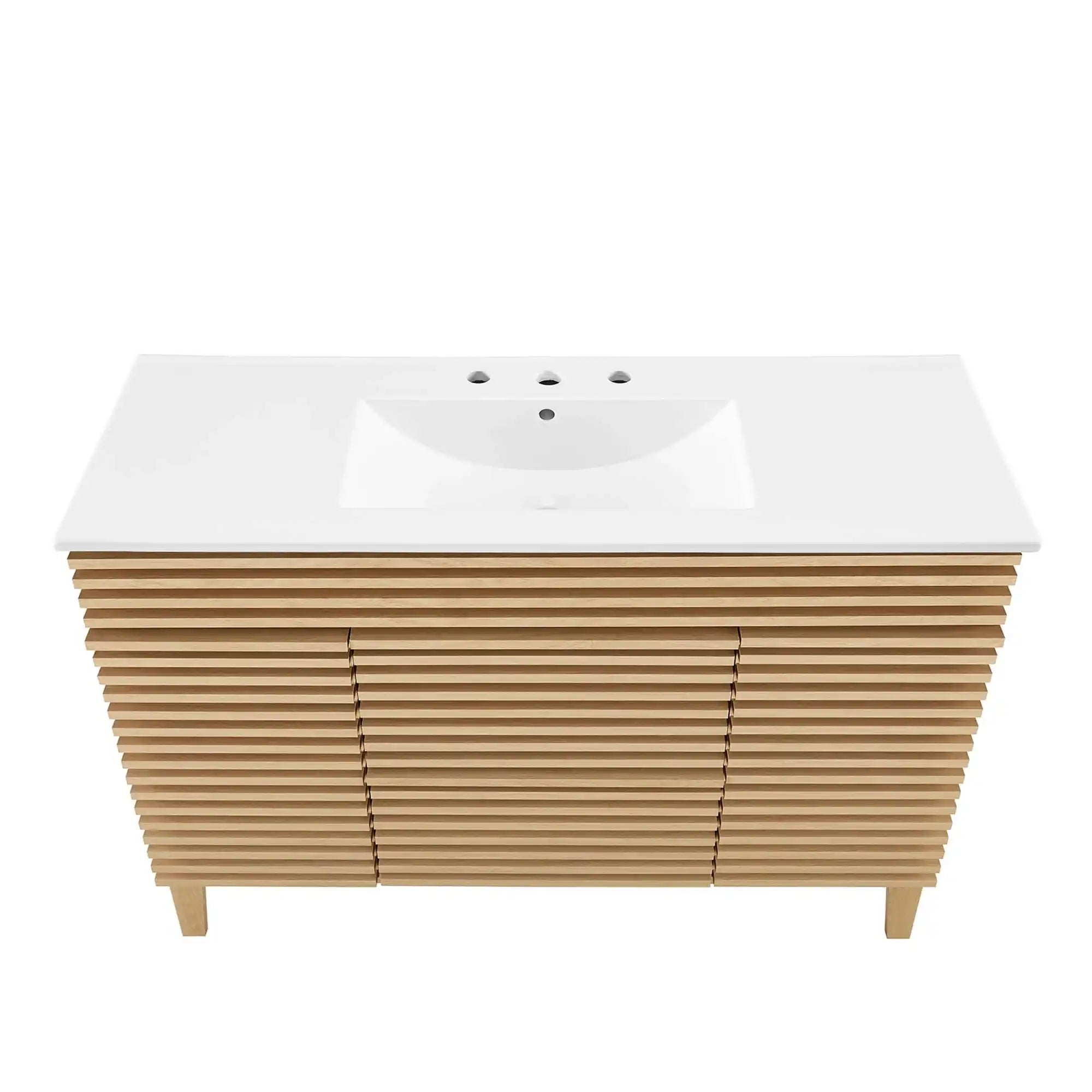 Render 48" Single Sink Bathroom Vanity by Modway - Best Buy Furniture