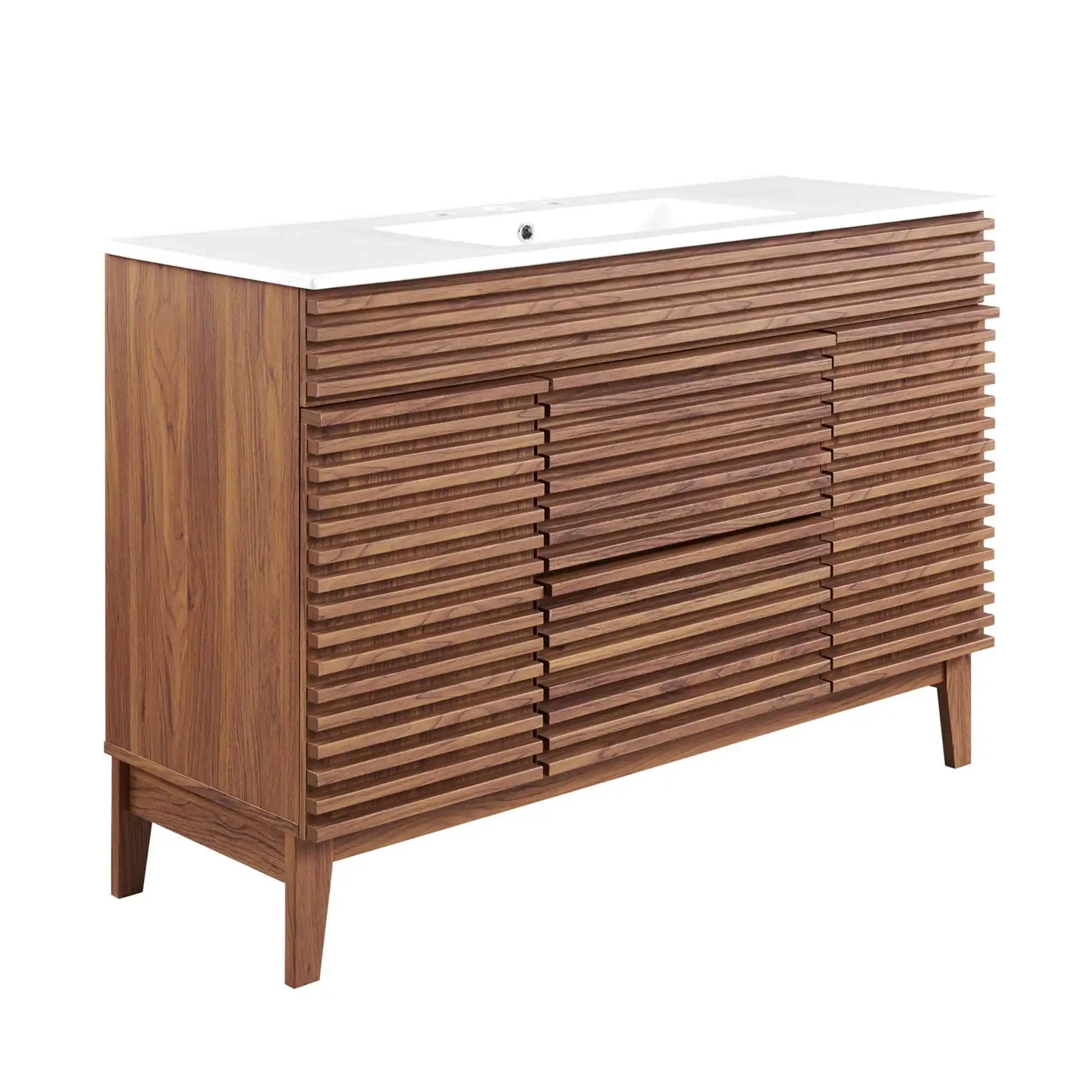 Render 48" Single Sink Bathroom Vanity by Modway - Best Buy Furniture