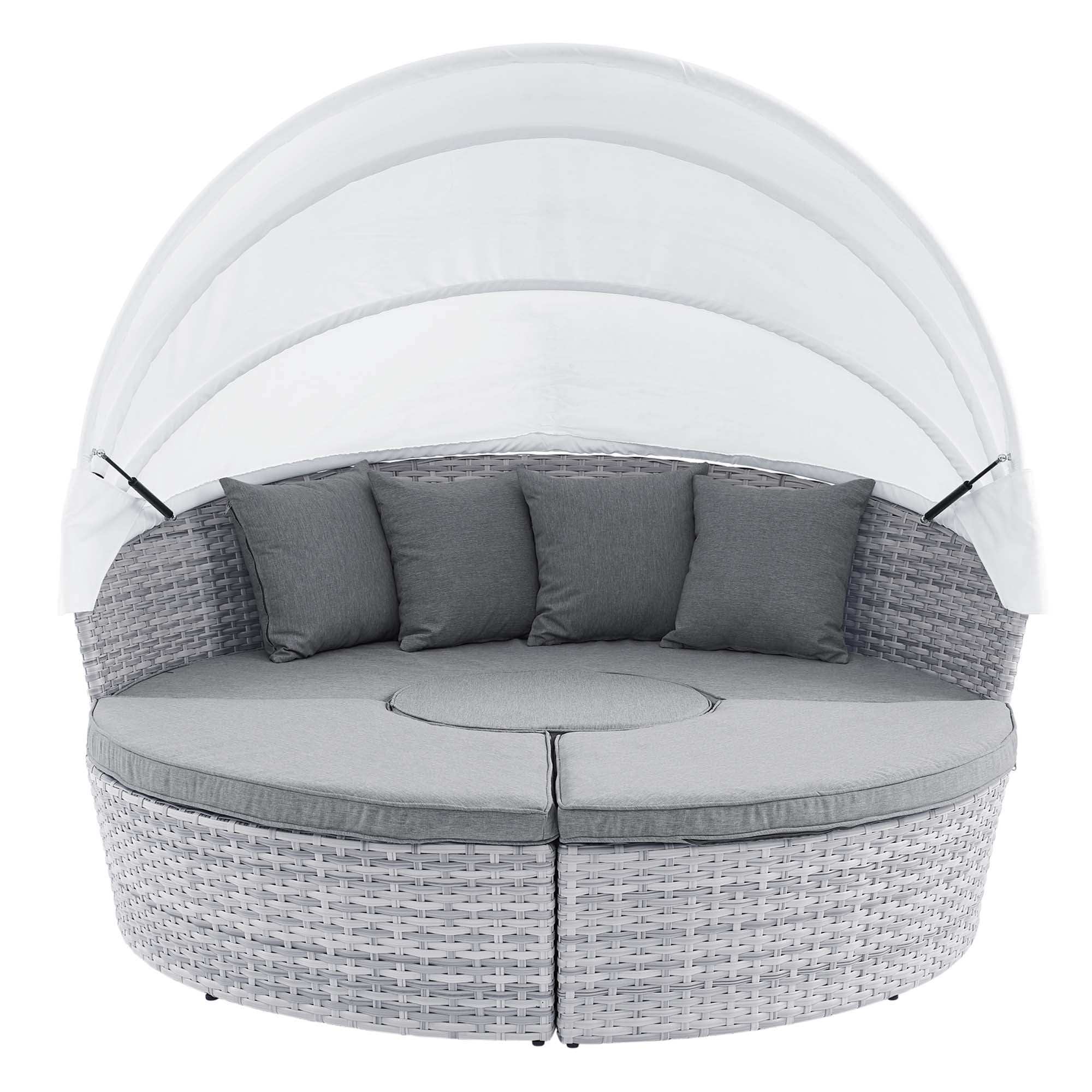 Scottsdale Canopy Outdoor Patio Daybed by Modway - Best Buy Furniture