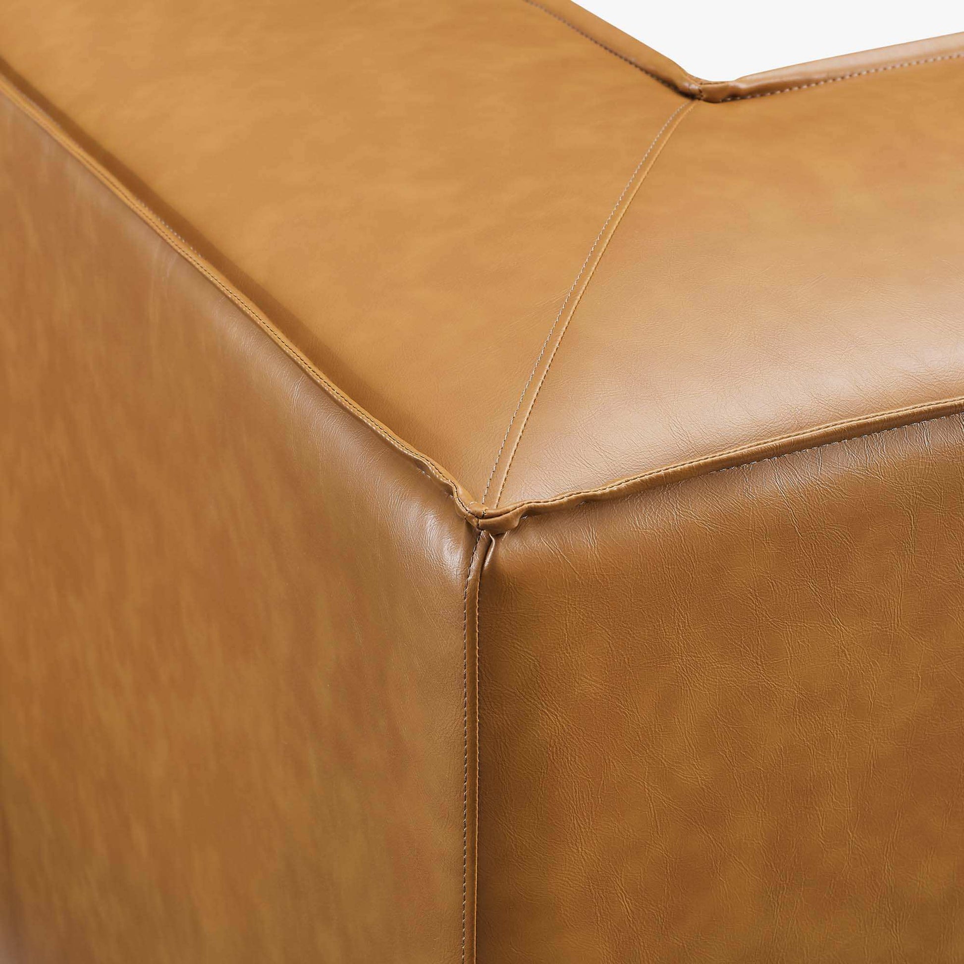 Restore Vegan Leather Sectional Sofa Corner Chair by Modway - Best Buy Furniture