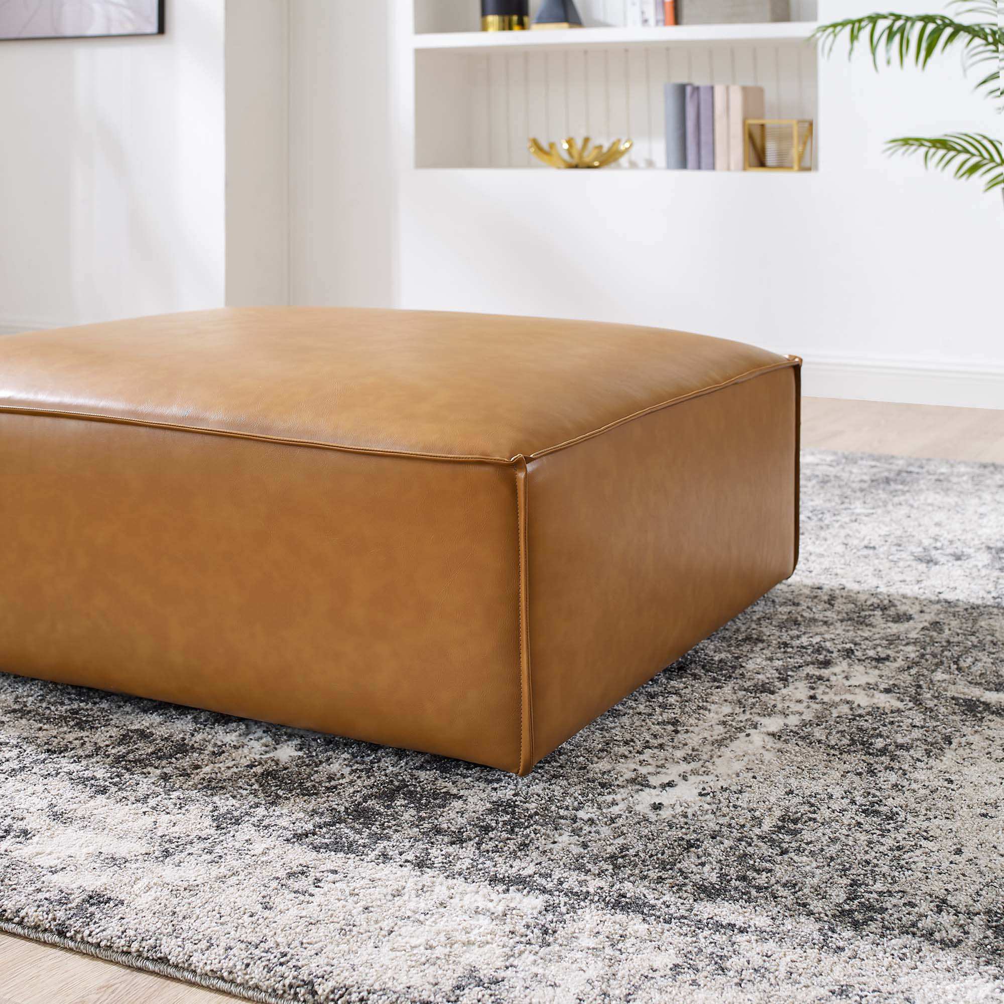 Restore Vegan Leather Ottoman by Modway - Best Buy Furniture