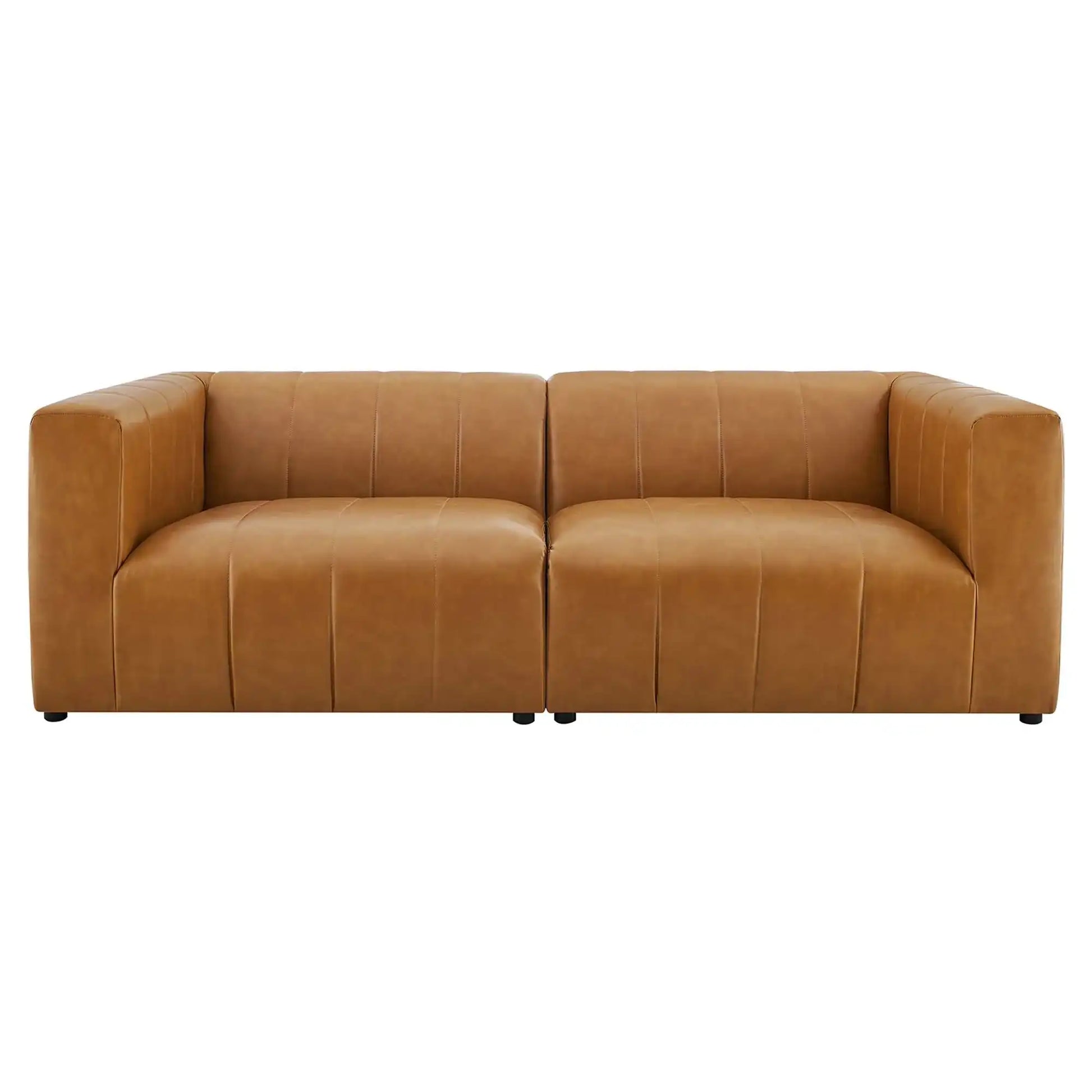 Bartlett 2-Piece Vegan Leather Loveseat by Modway - Best Buy Furniture
