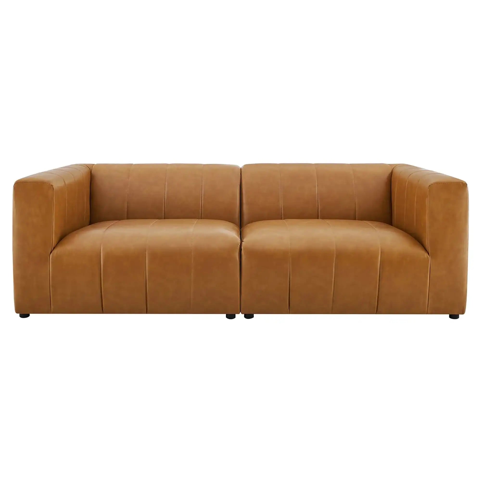 Bartlett 2-Piece Vegan Leather Loveseat by Modway - Best Buy Furniture