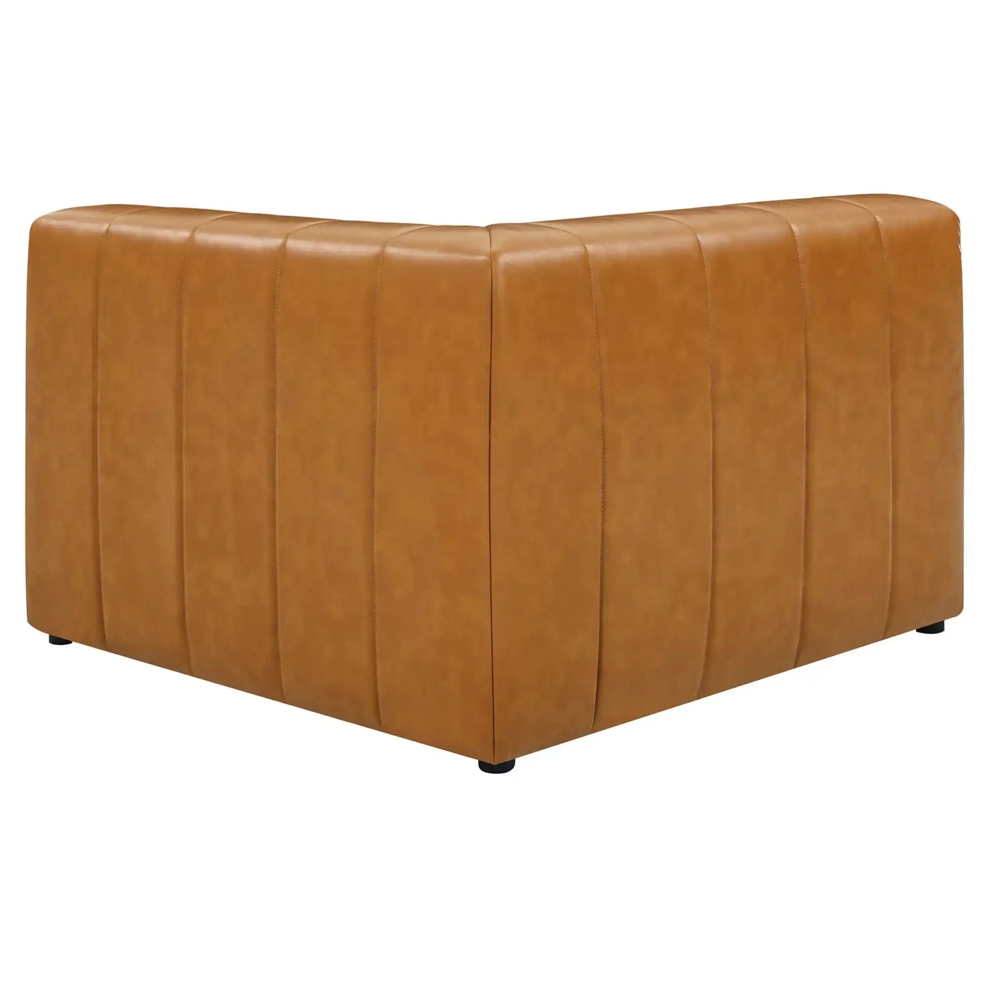 Bartlett 5-Piece Vegan Leather Sectional Sofa by Modway - Best Buy Furniture