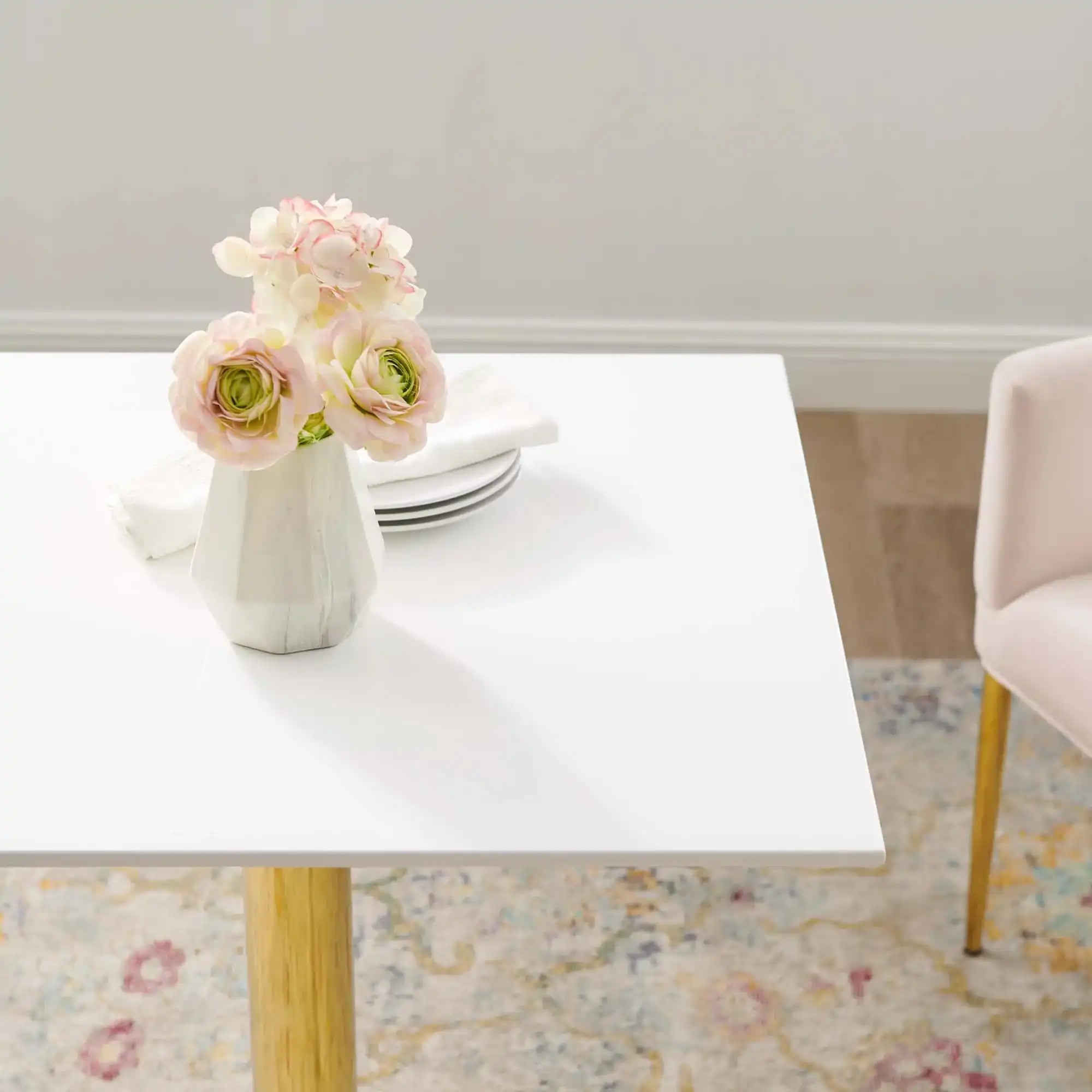 Verne 28" Square Dining Table by Modway - Best Buy Furniture