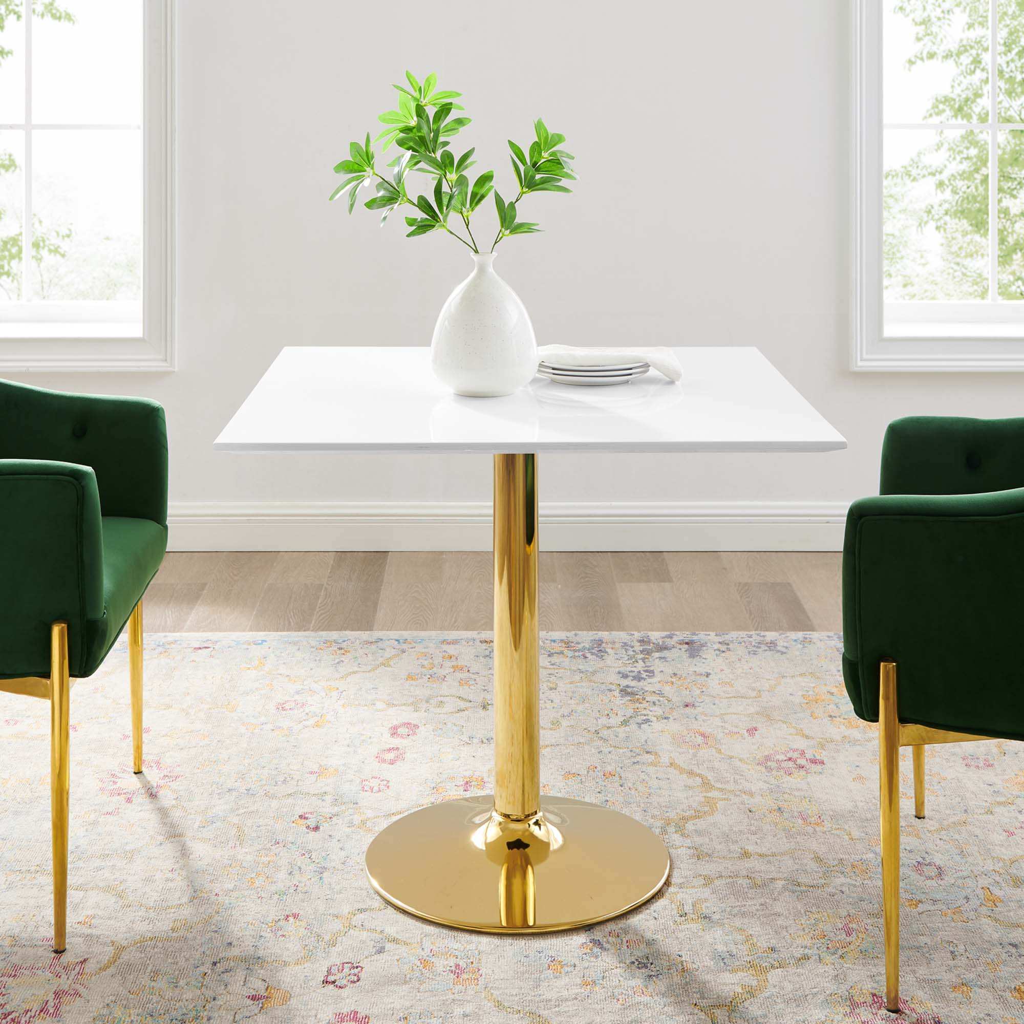 Verne 35" Square Dining Table by Modway - Best Buy Furniture